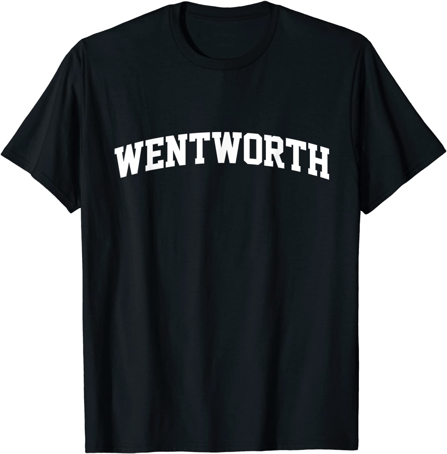 Wentworth Vintage Retro Sports Team College Gym Arch T-Shirt