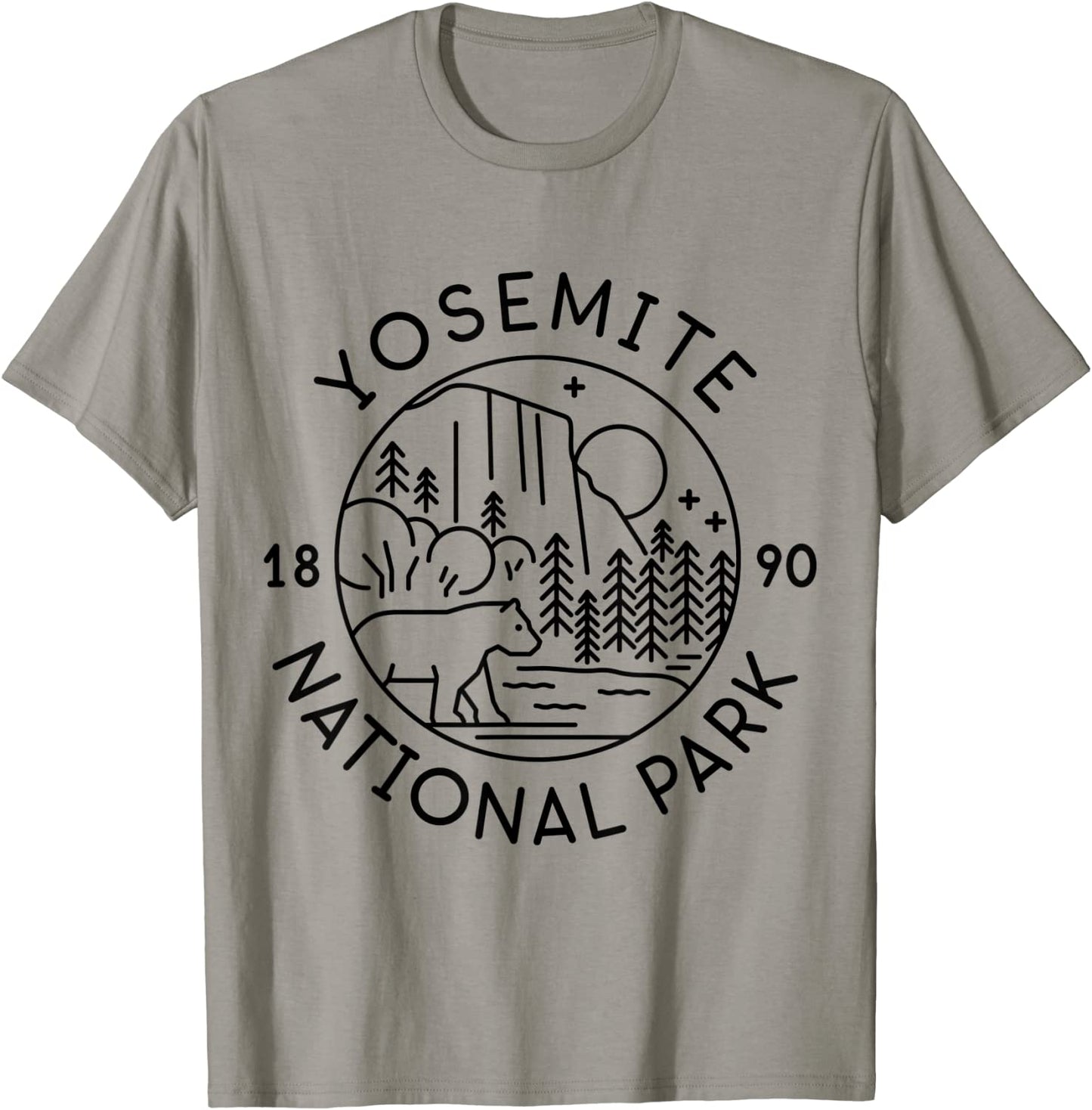 Yosemite National Park 1890 California T-Shirt