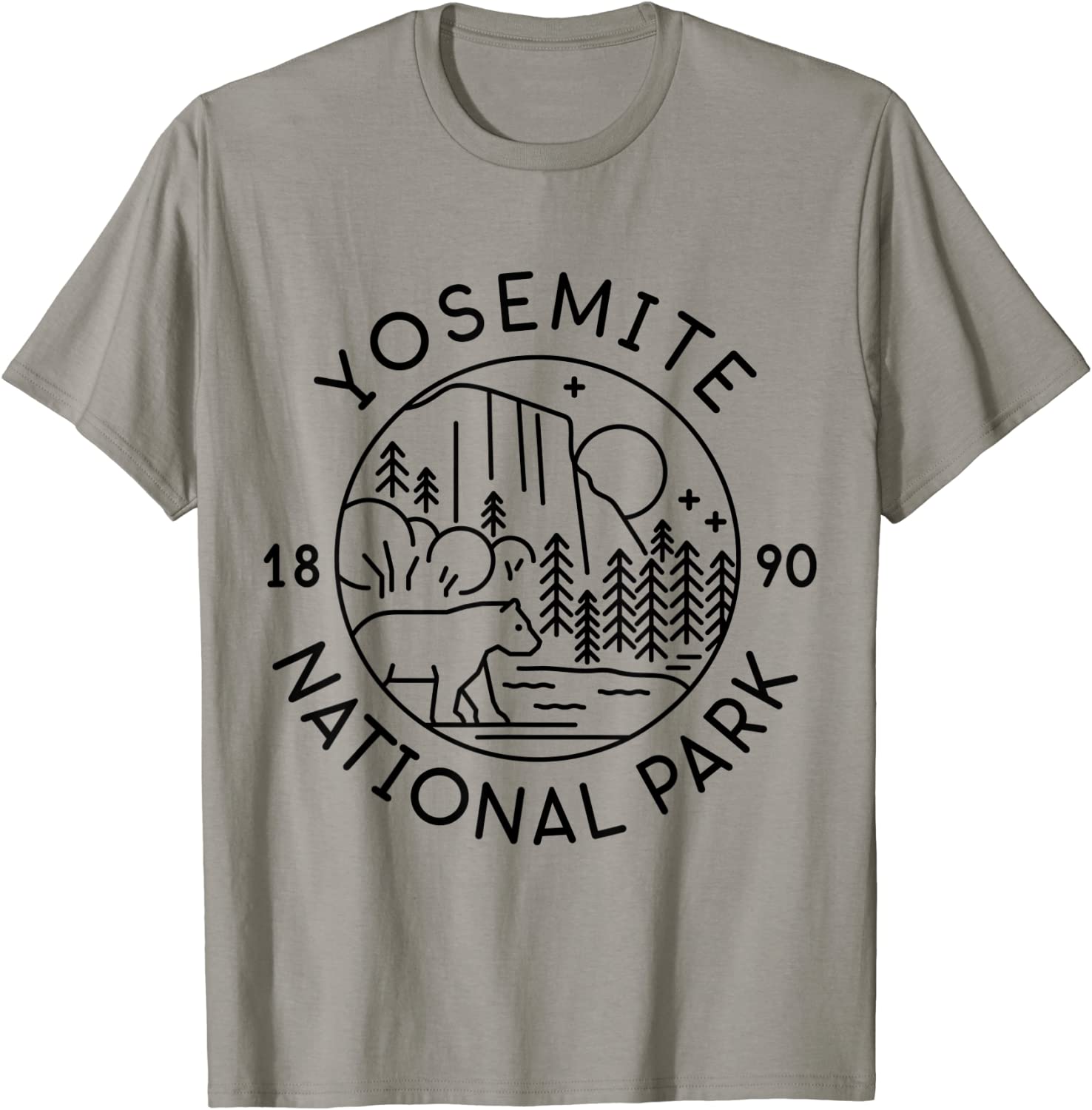 Yosemite National Park 1890 California T-Shirt
