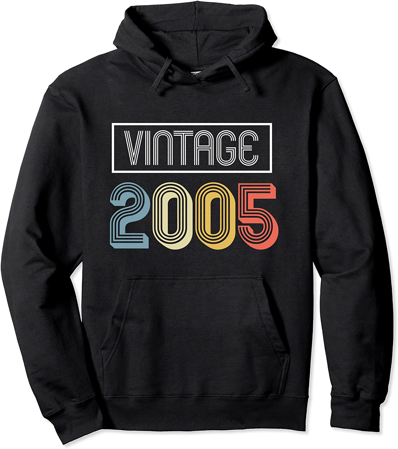 Vintage 2005 Birthday Pullover Hoodie
