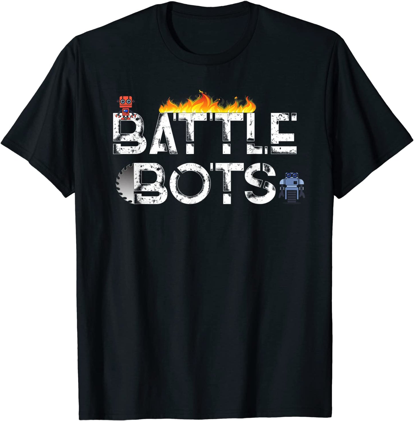 Battle Bots Fighting Robots T-shirt T-Shirt