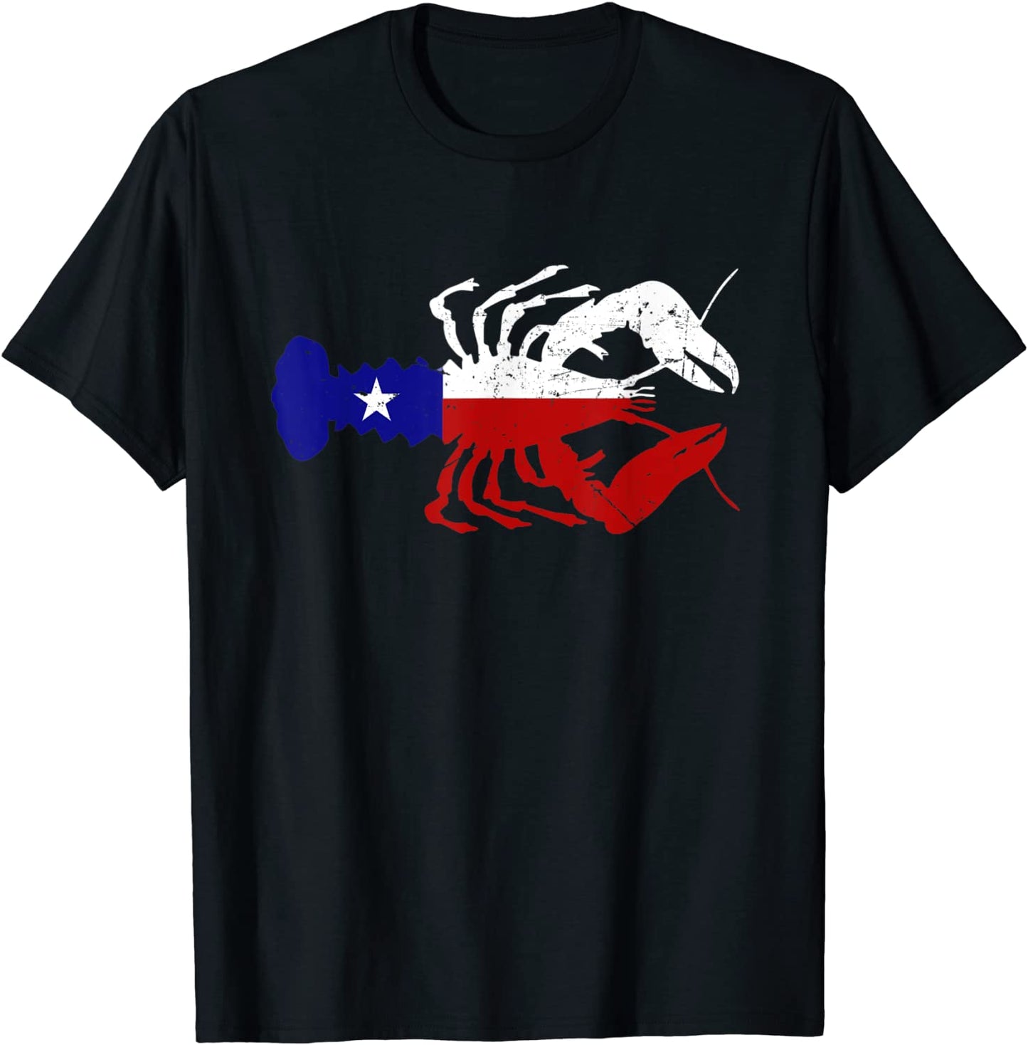 Crawfish Texas Seafood Shellfish Lone Star Southern Food T-Shirt