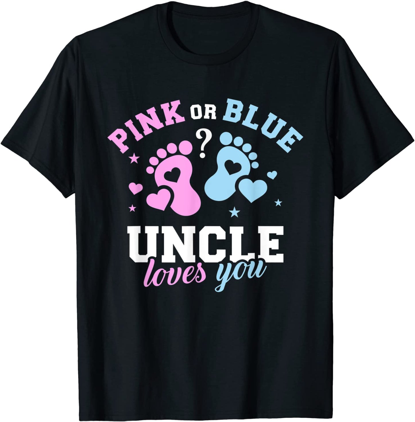 Gender reveal uncle T-Shirt