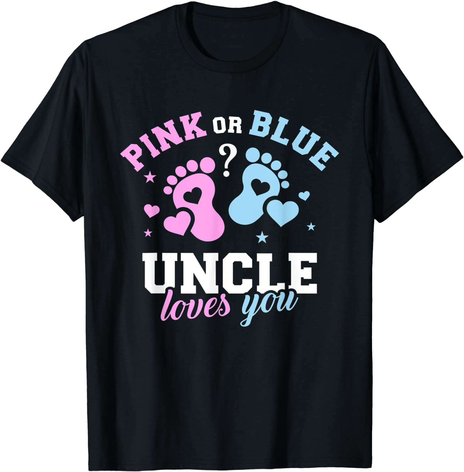 Gender reveal uncle T-Shirt