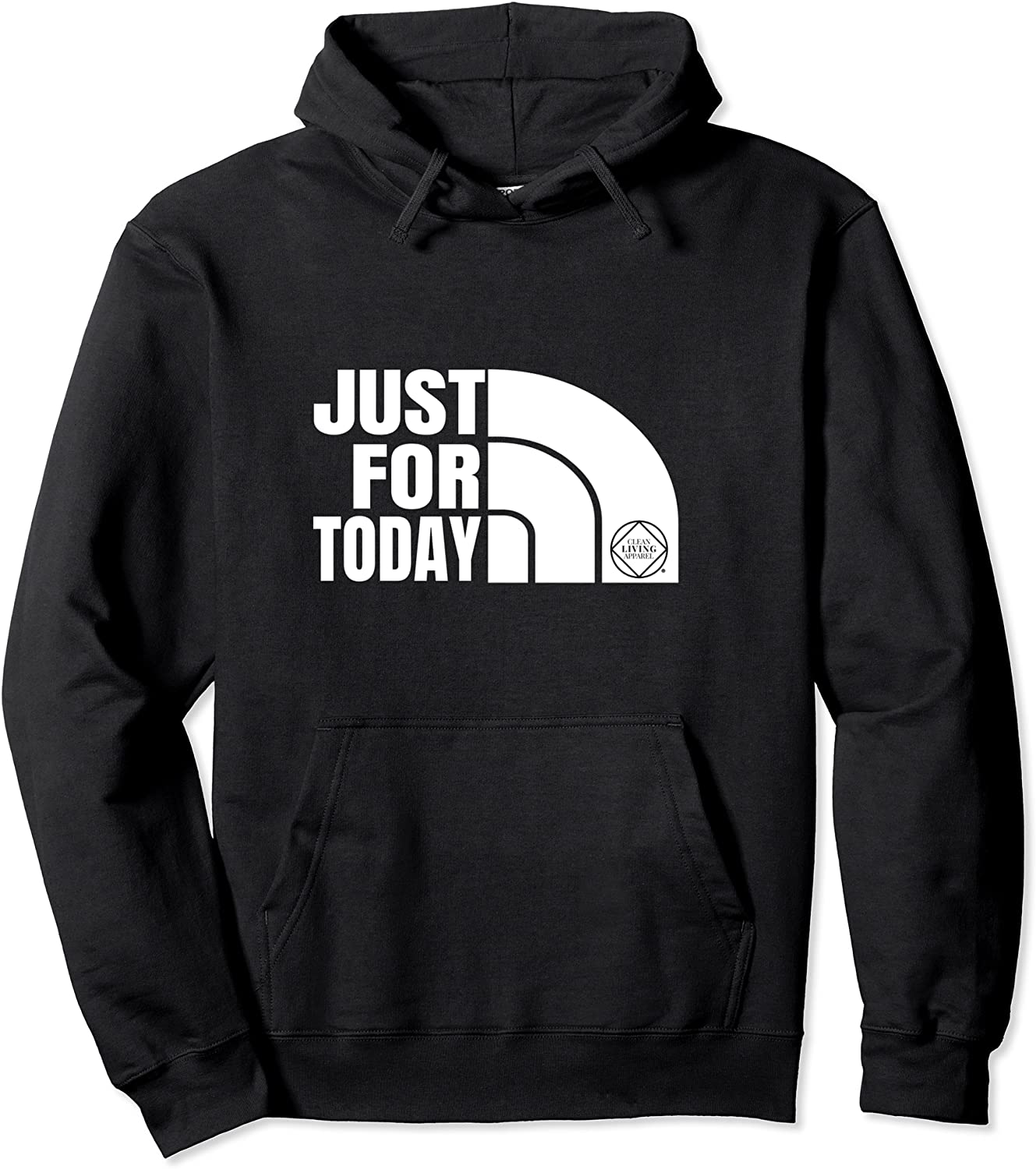 Just For Today Narcotics Anonymous Gifts Hoodie NA AA Pullover Hoodie