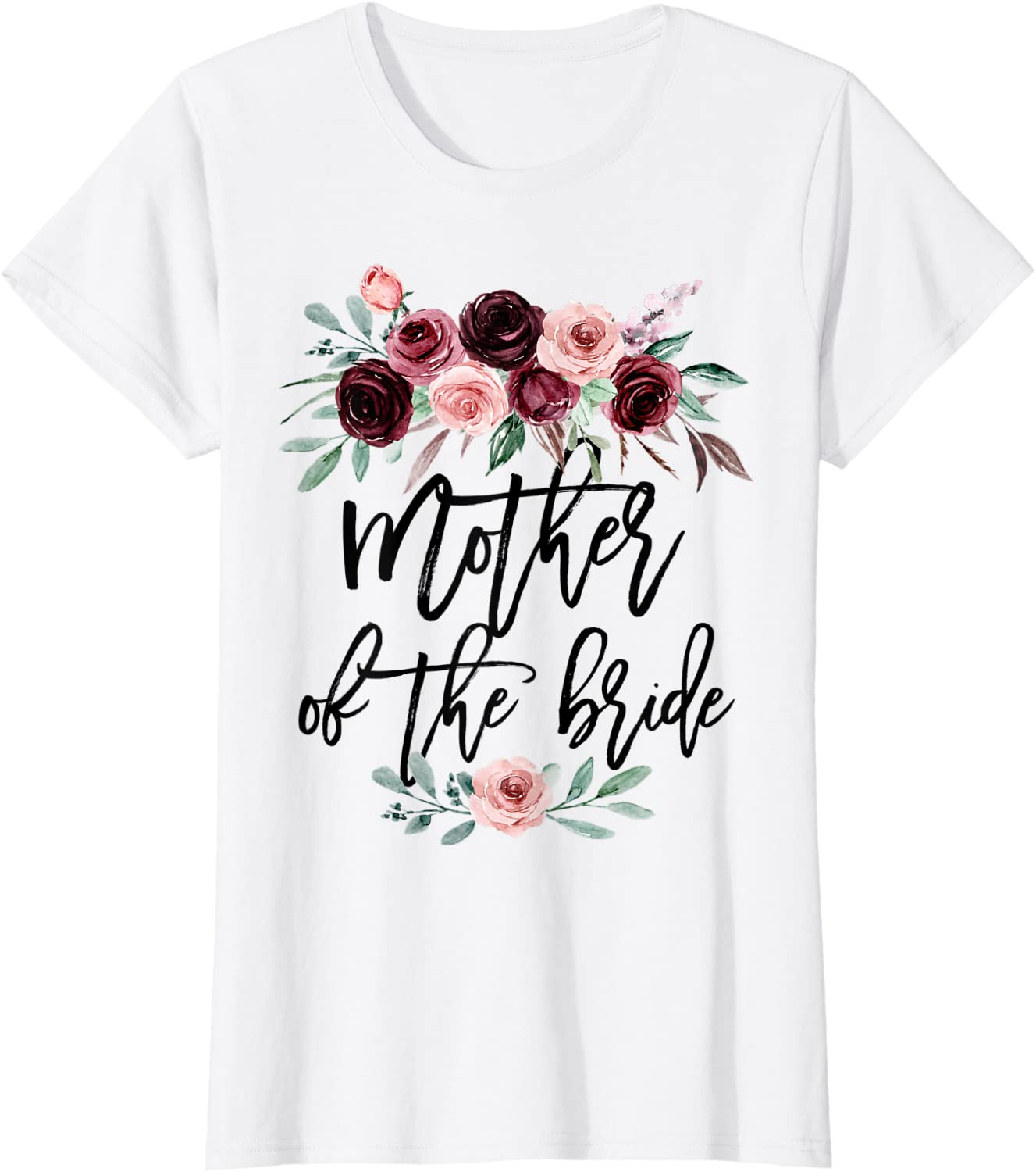 Womens Bridal Shower Wedding Gift for Bride Mom Mother of the Bride T-Shirt