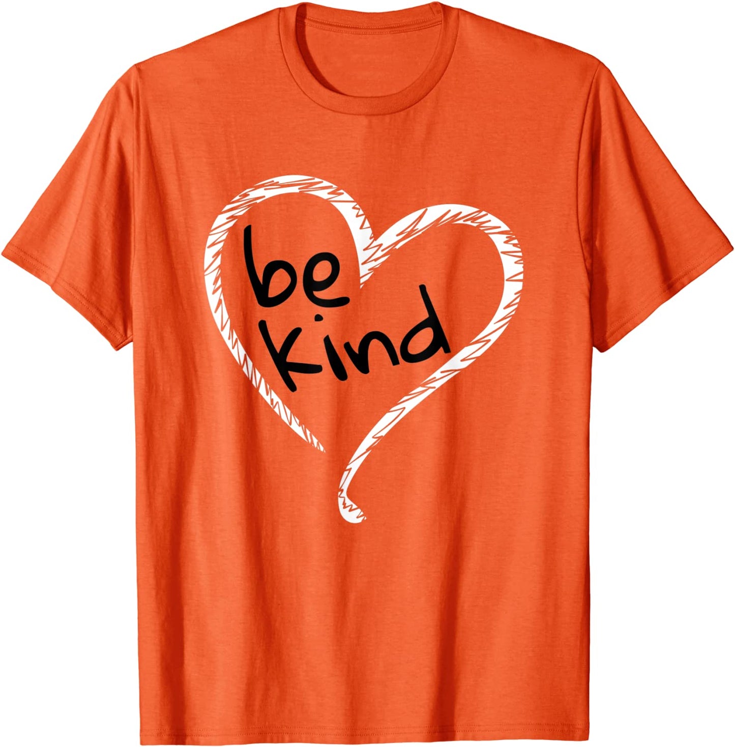 Unity Day Orange Shirt Heart Be Kind Anti Bullying Gift T-Shirt