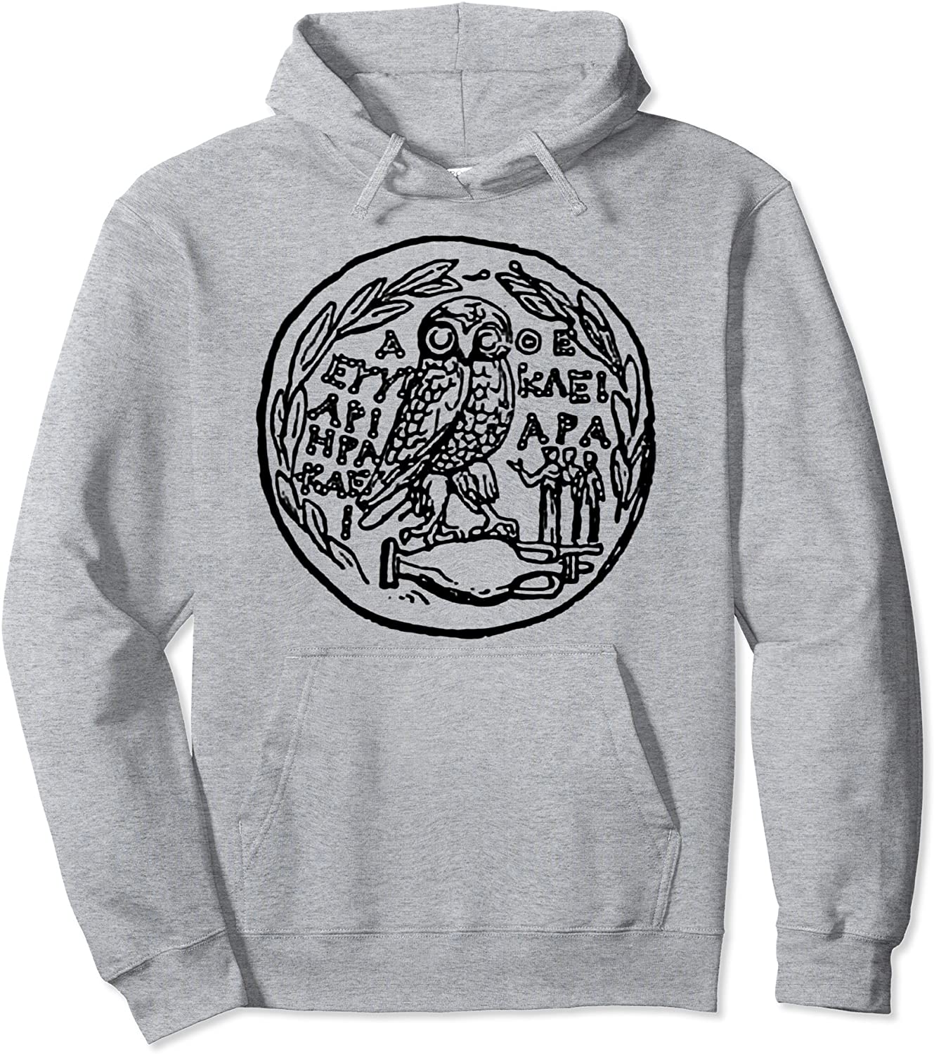 Greek Mythology Athena Goddess Athenian Athens Owl gift Pullover Hoodie