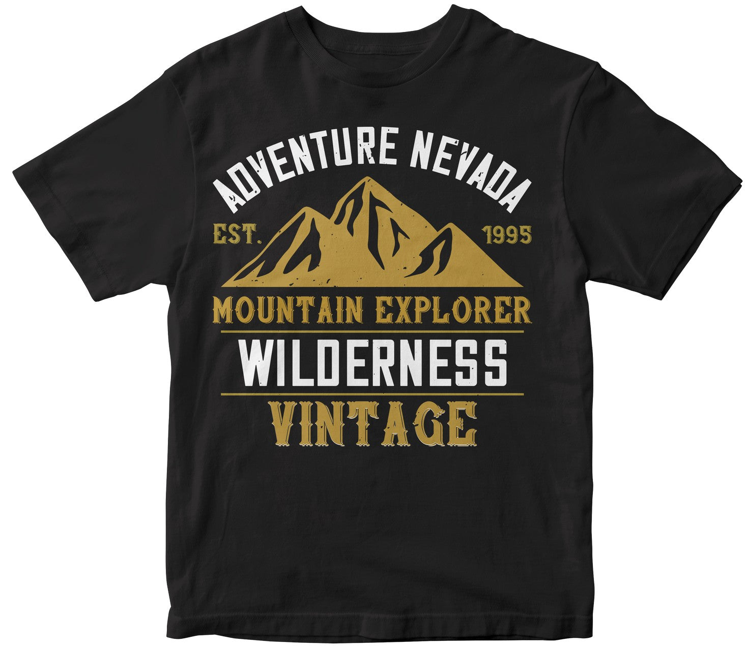 Adventure Nevada Est.1995 Mountain Explorer Wilderness Vintage
