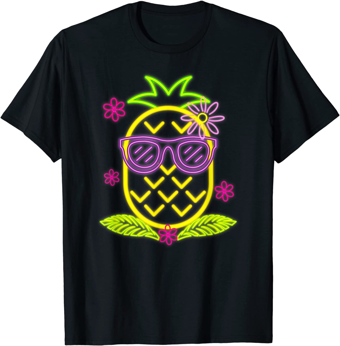 Luau Party Pineapple T-Shirt For A Hawaiian Party