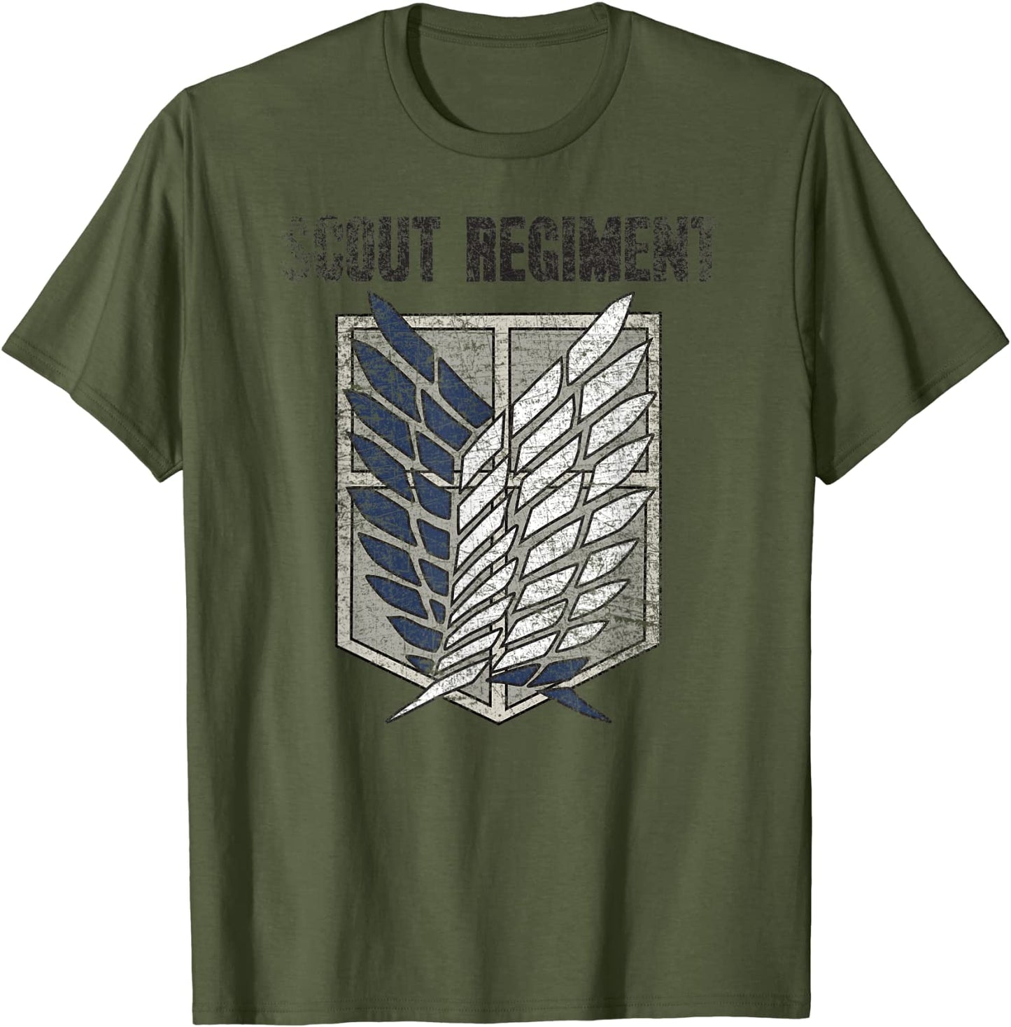 Attack on Titan Distressed Survey Corps T-Shirt