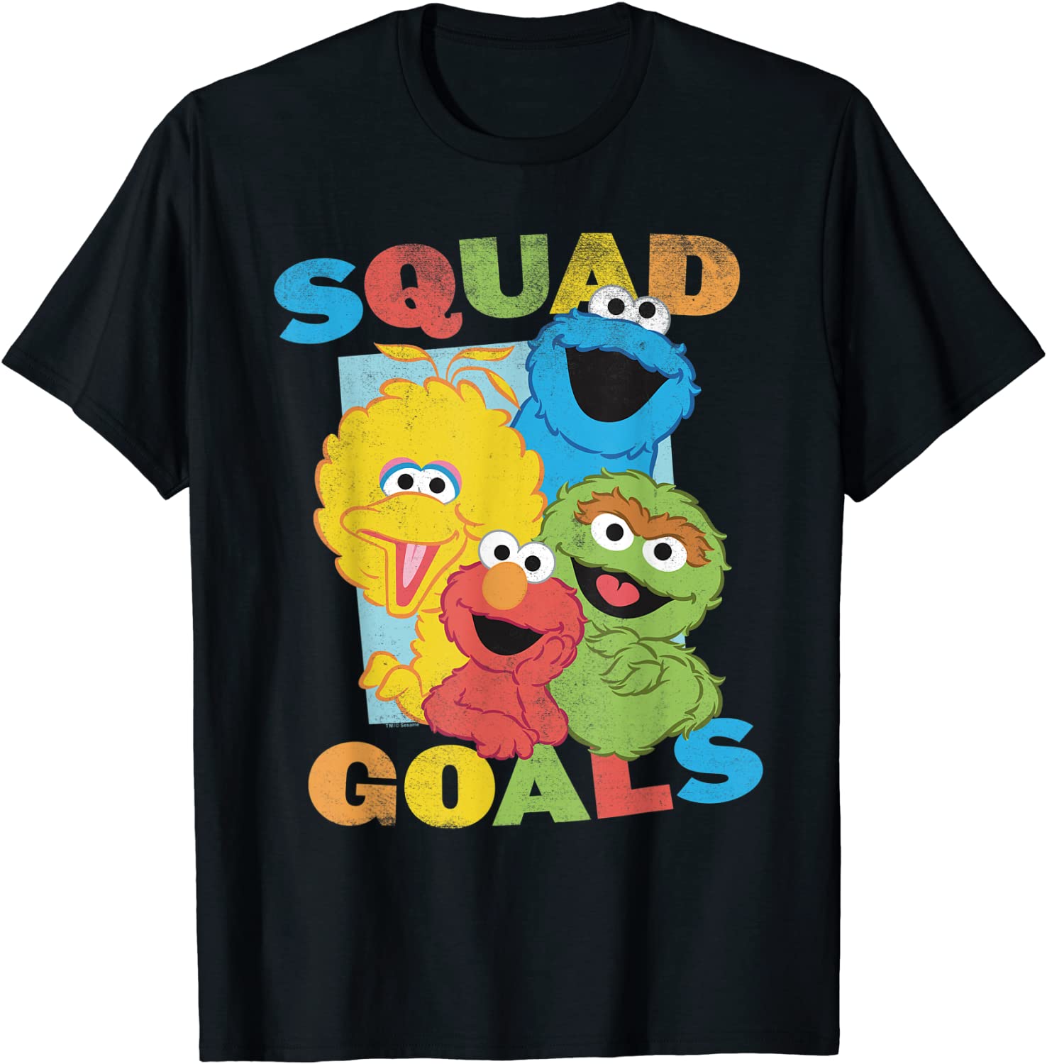 Sesame Street Squad Goals T-Shirt