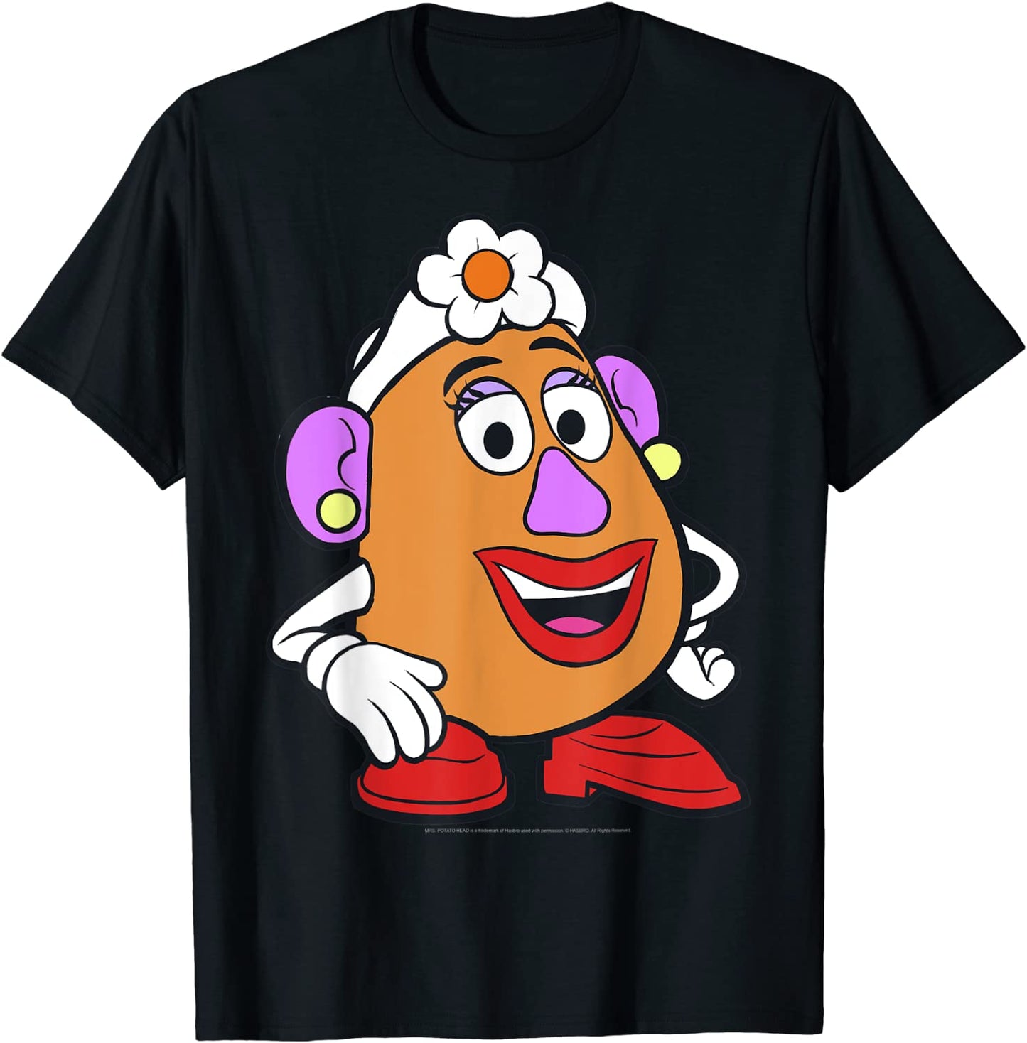Disney Pixar Toy Story Mrs Potato Head Big Portrait T-Shirt