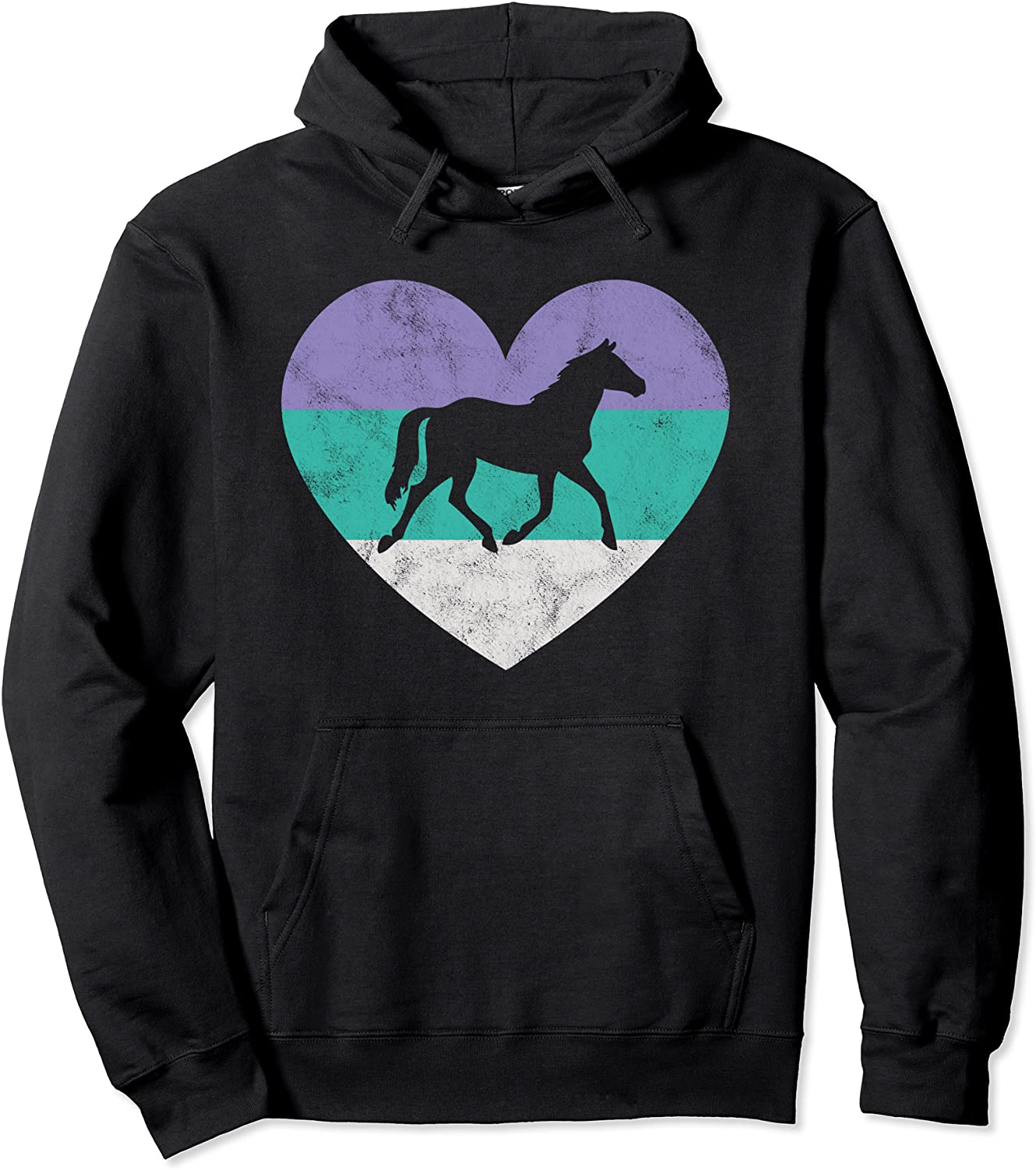 American Quarter Horse Hoodie For Women Girls Vintage Cute