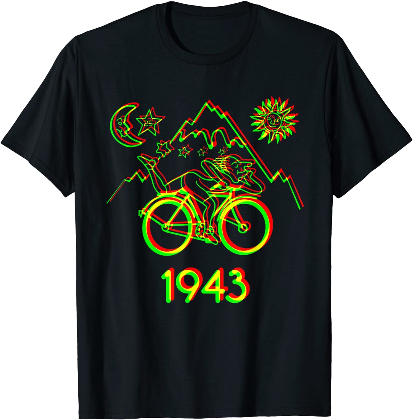 Bicycle Day 1943 LSD Acid Hofmann Trip t-shirt