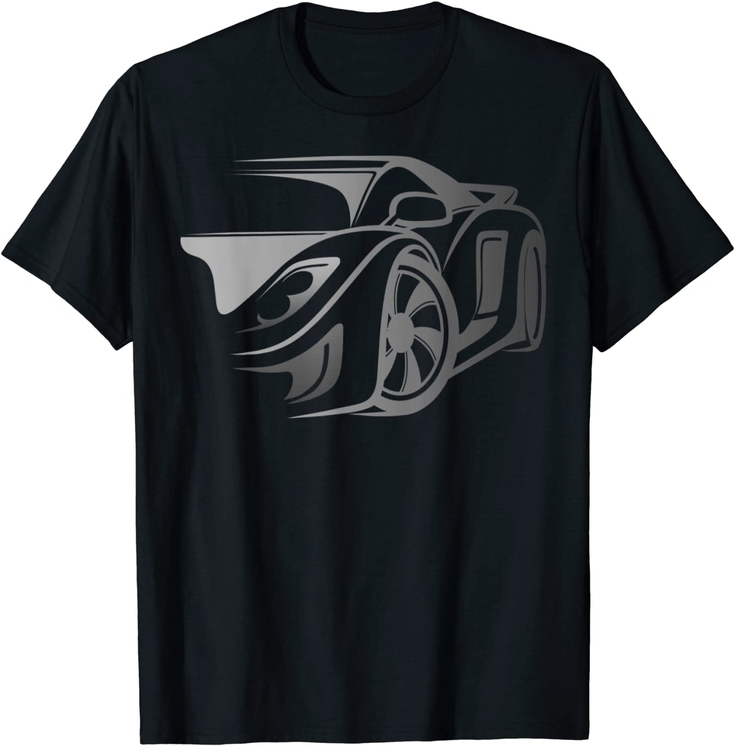 Exotic Car Supercharge Turbo Sports Car T- Shirt