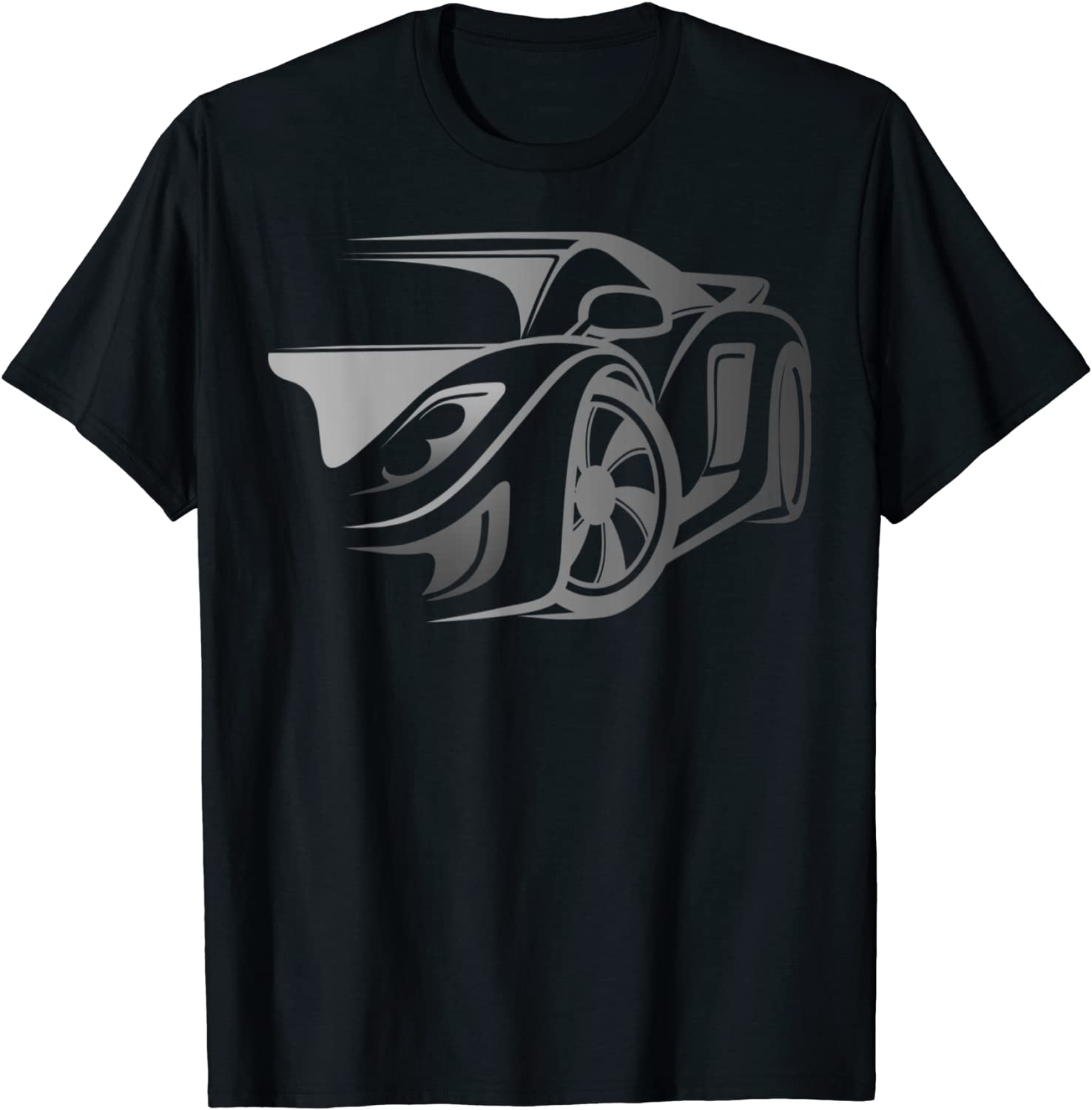 Exotic Car Supercharge Turbo Sports Car T- Shirt