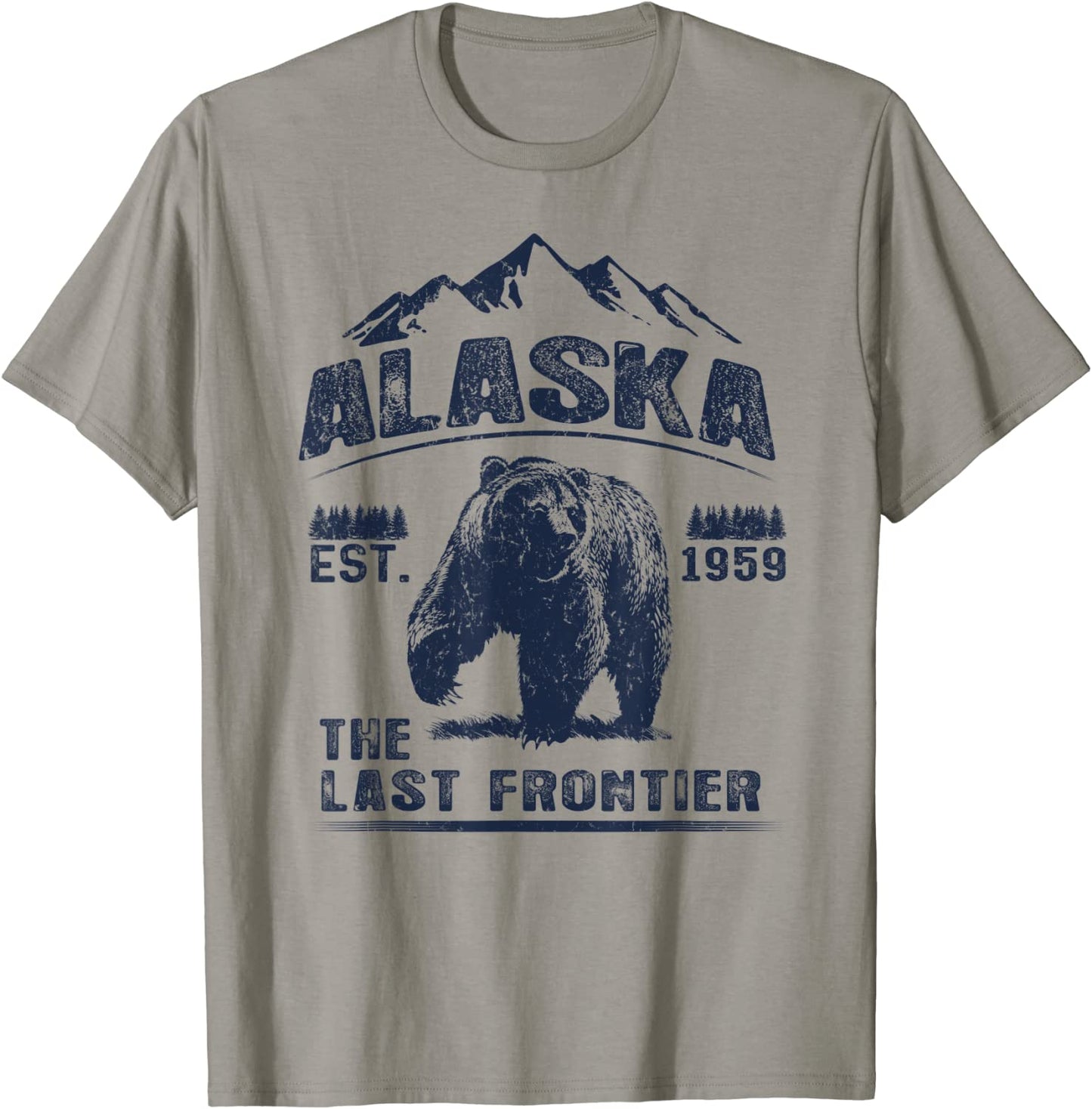 Bear Alaska Shirt - Alaska The Last Frontier Shirt