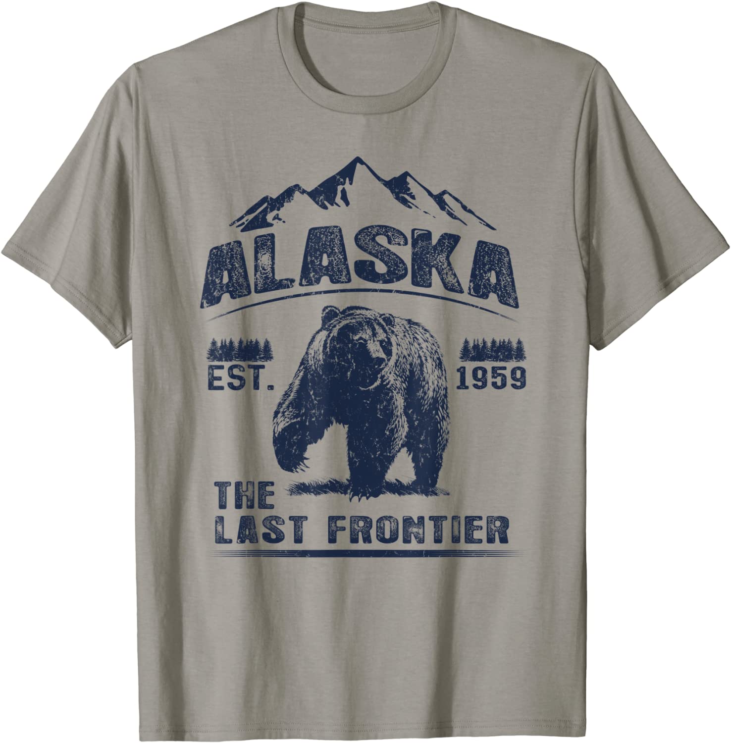 Bear Alaska Shirt - Alaska The Last Frontier Shirt