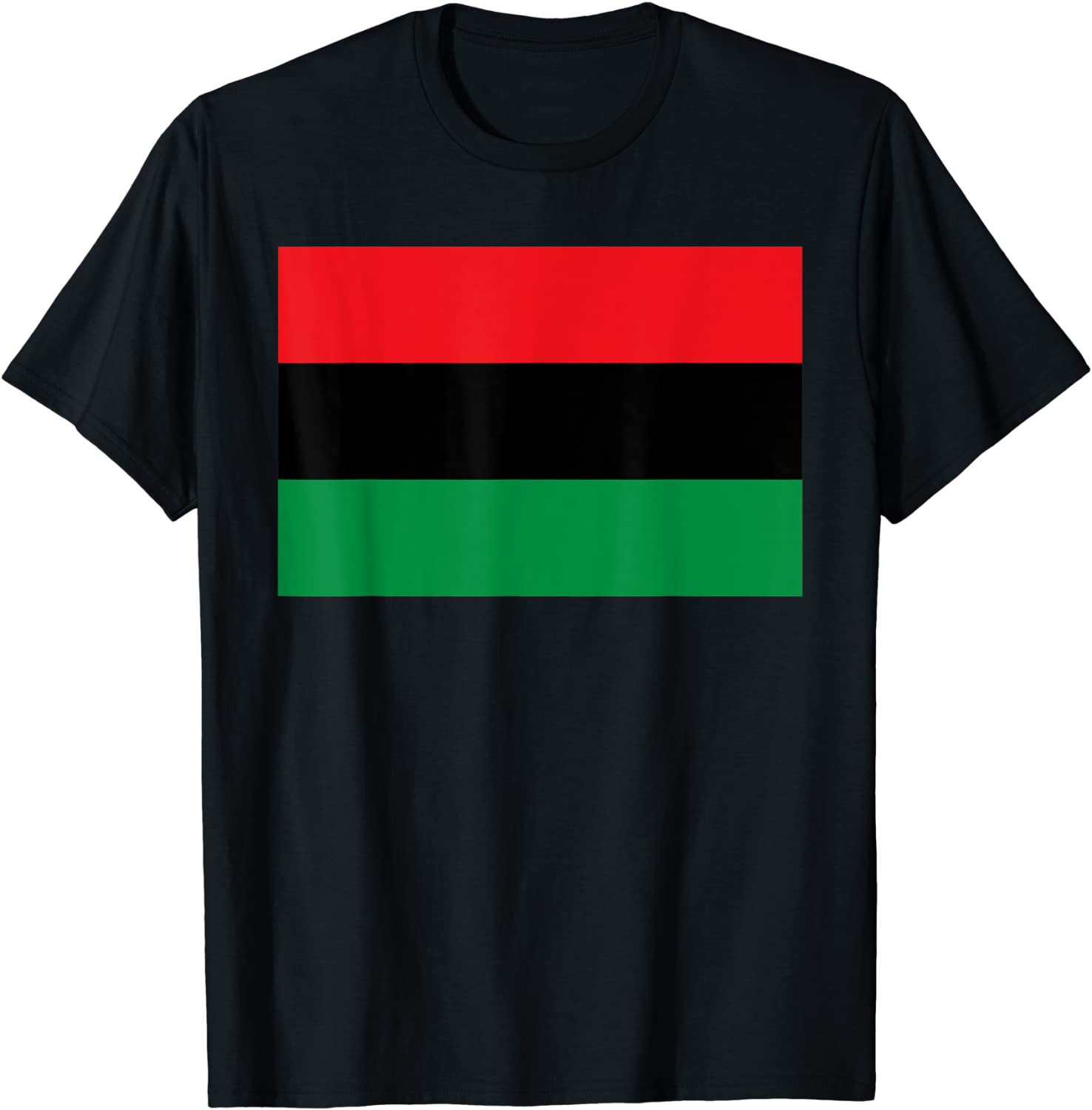 Pan African UNIA Flag Black Liberation flag Afro-American T-Shirt