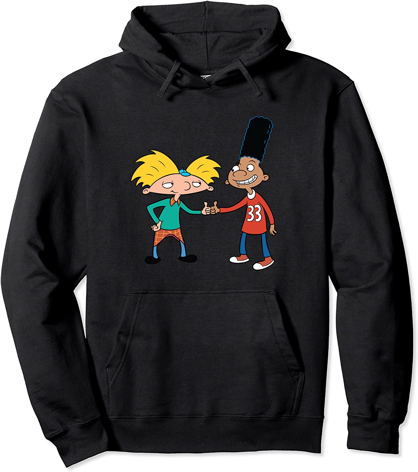 Nickelodeon Gerald And Arnold Handshake Pullover Hoodie