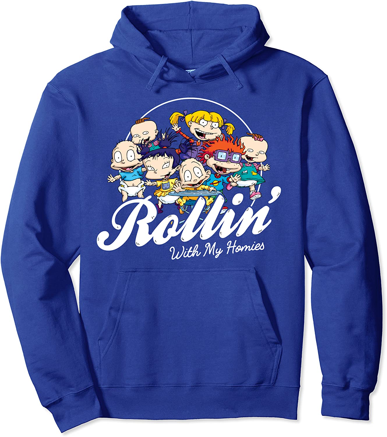Rugrats Rollin With My Homies Baby Group Hoodie