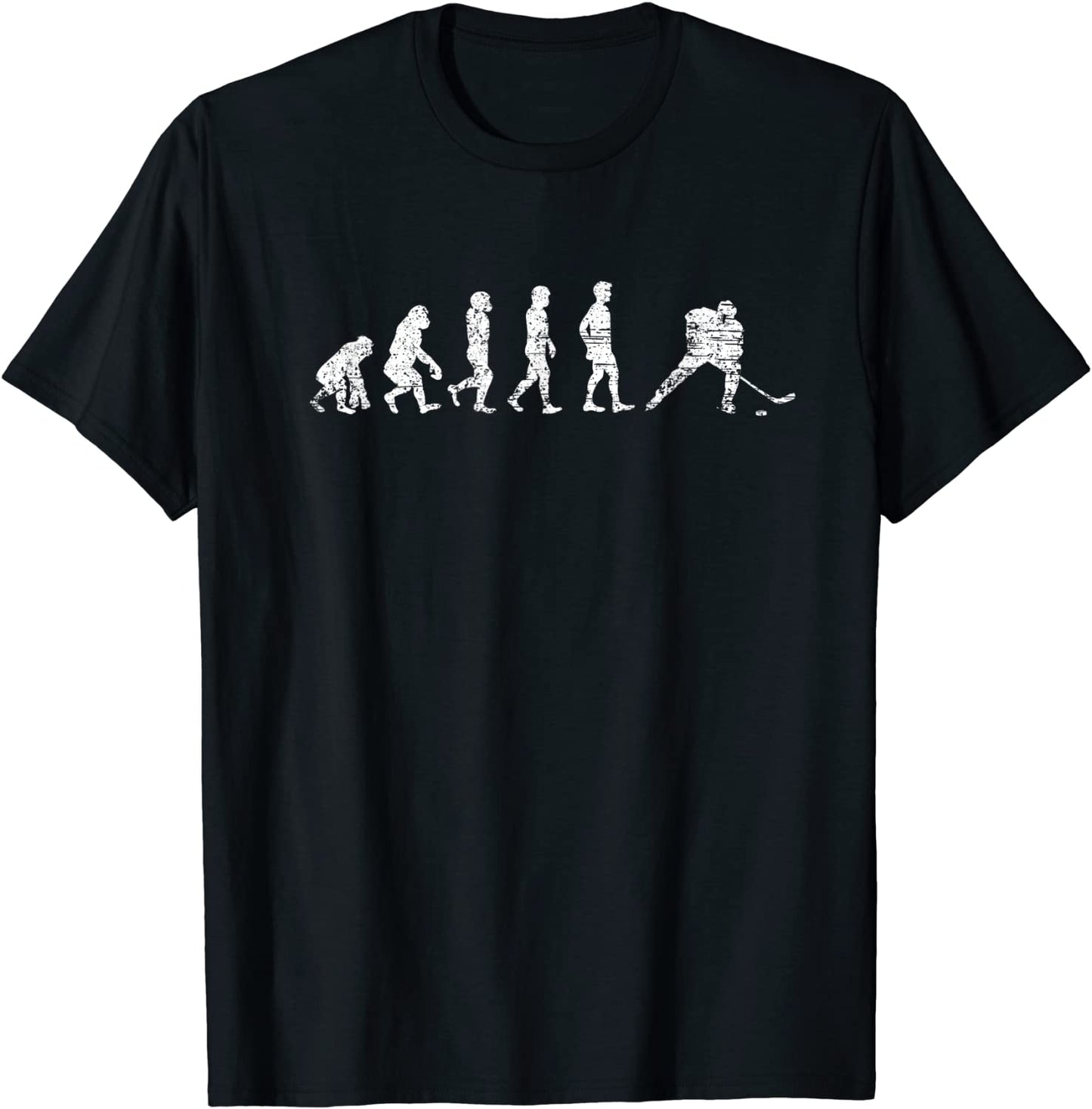 Hockeyist Ice Hockey Player Sports Athlete Evolution Gift T-Shirt