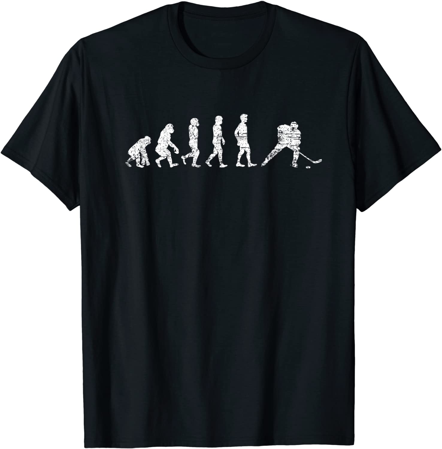 Hockeyist Ice Hockey Player Sports Athlete Evolution Gift T-Shirt
