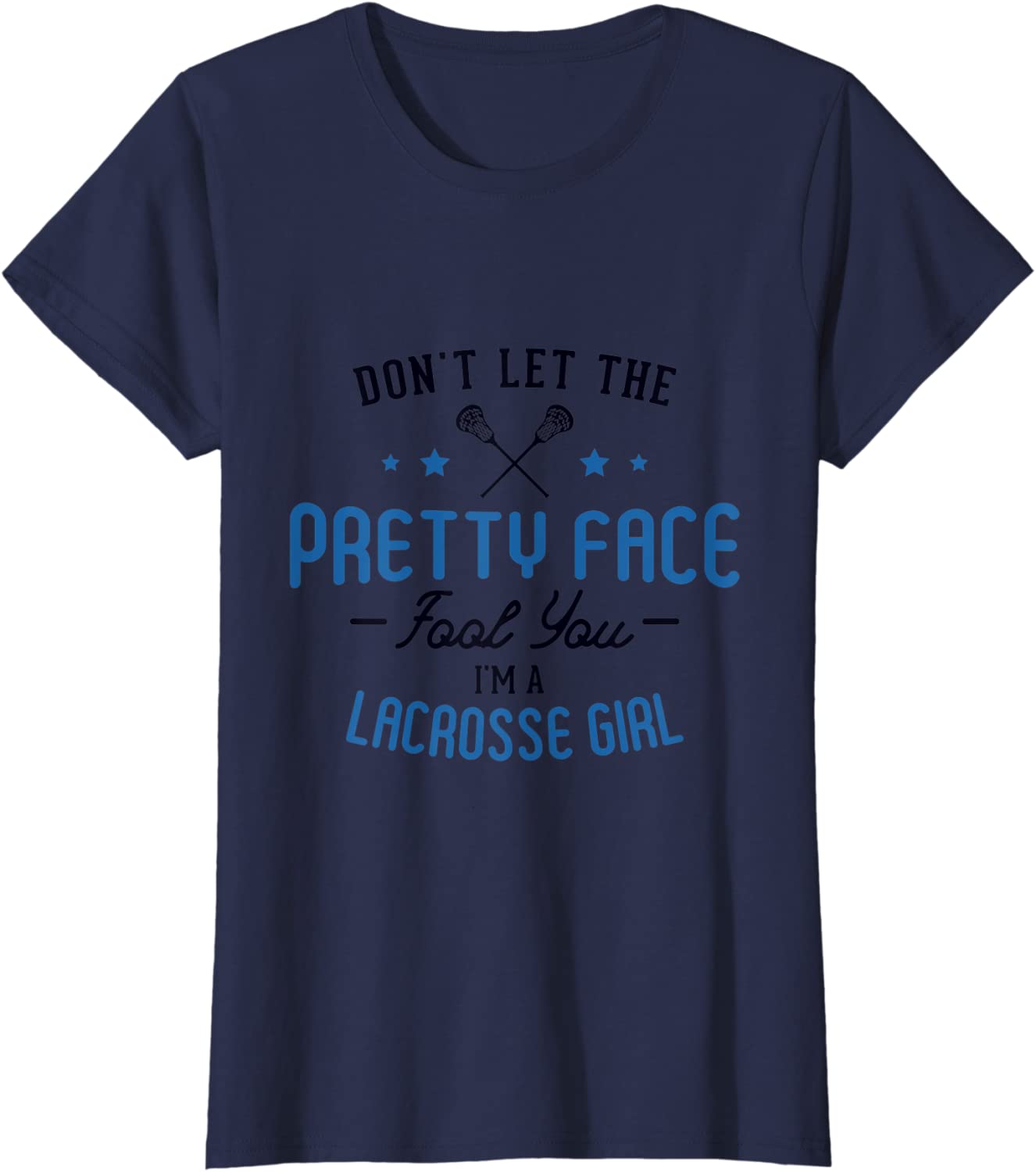 Lacrosse Girl Cute Lacrosse Gift Sports T-Shirt