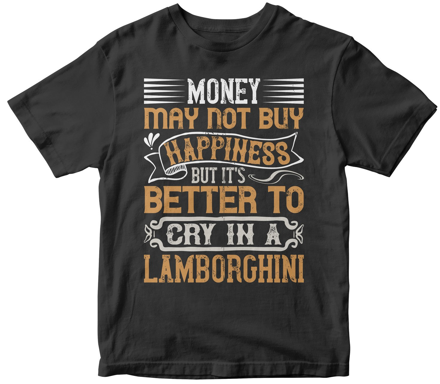 Money May Not Buy Happiness, But It'S Better To Cry In A Lamborghini