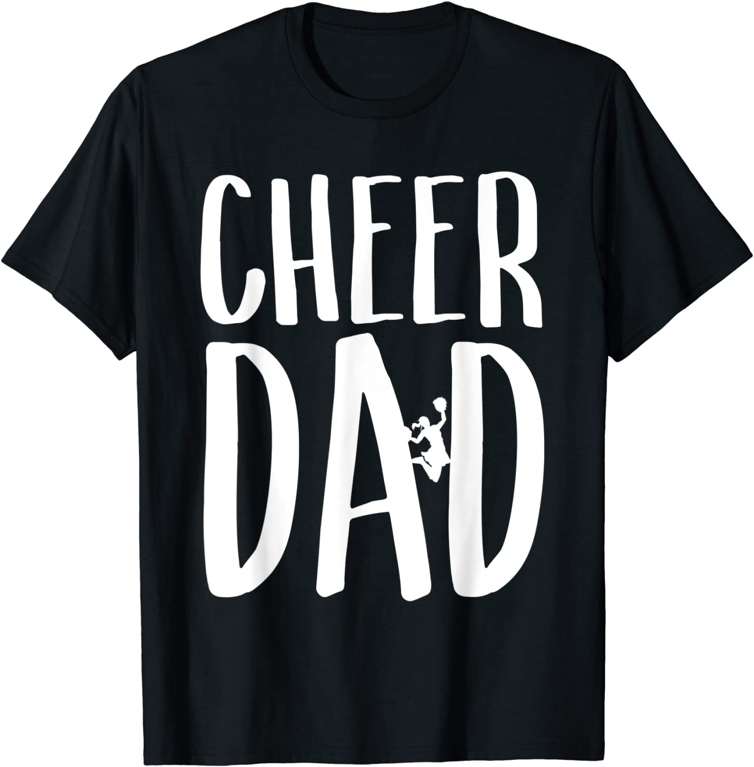 Cheer Dad T Shirt for Proud Cool Dads of Cheerleaders Sport