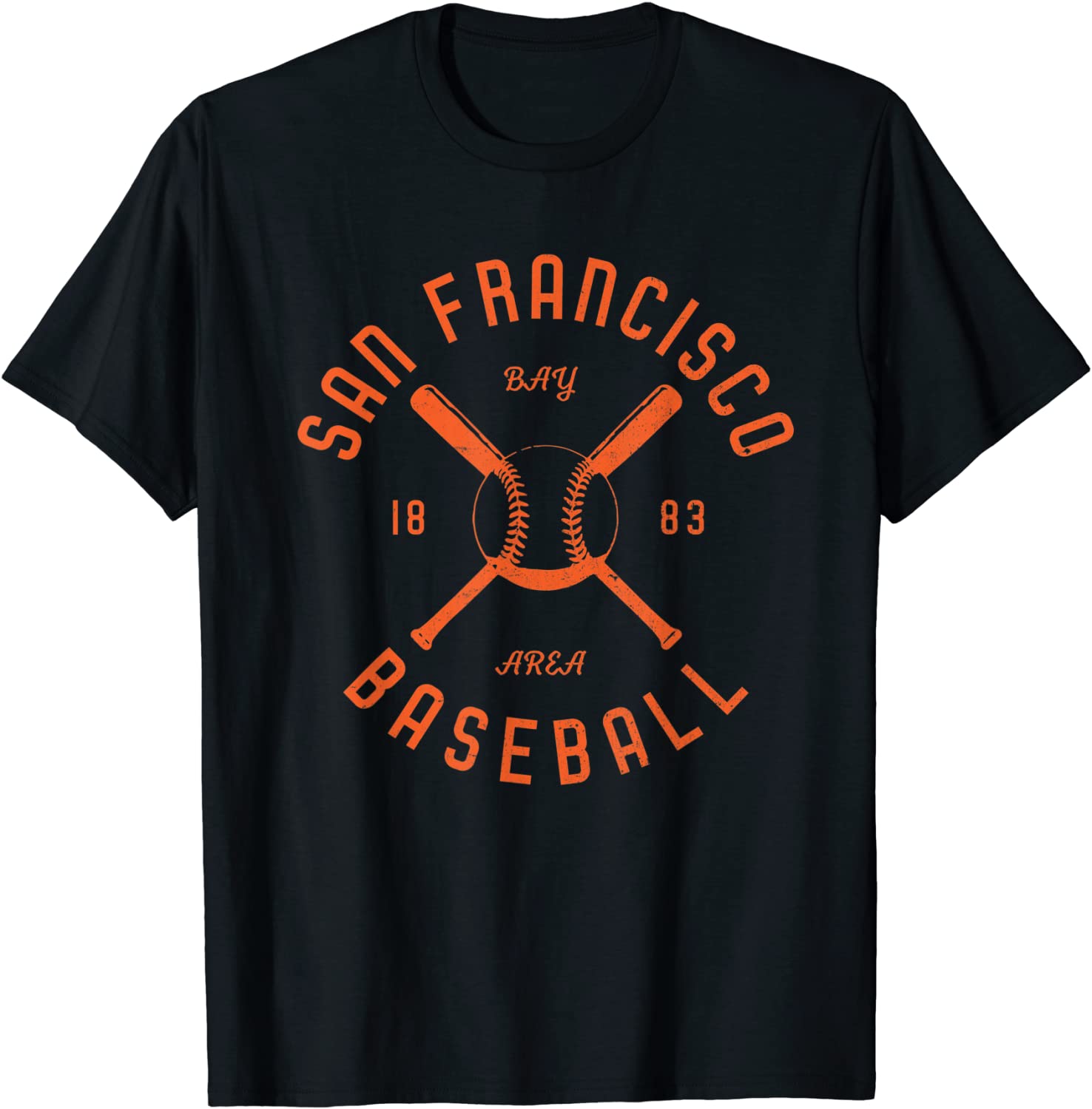 Vintage distressed San Francisco baseball t-shirt