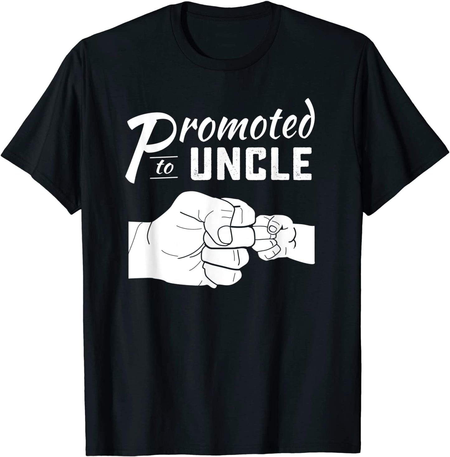 Mens Promoted to Uncle baby announcement 2022 T-Shirt