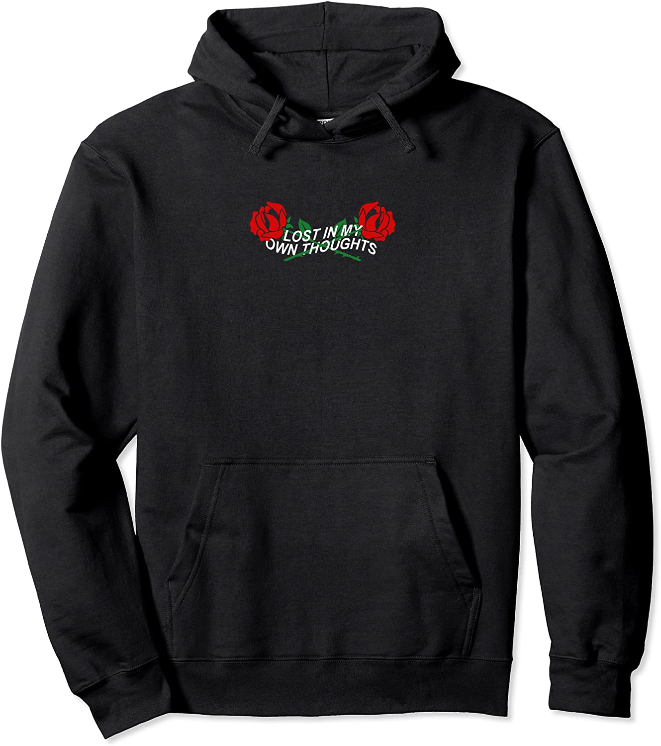 Lost Roses Aesthetic Flowers Teen Girls E-Girl Women Grunge Pullover Hoodie