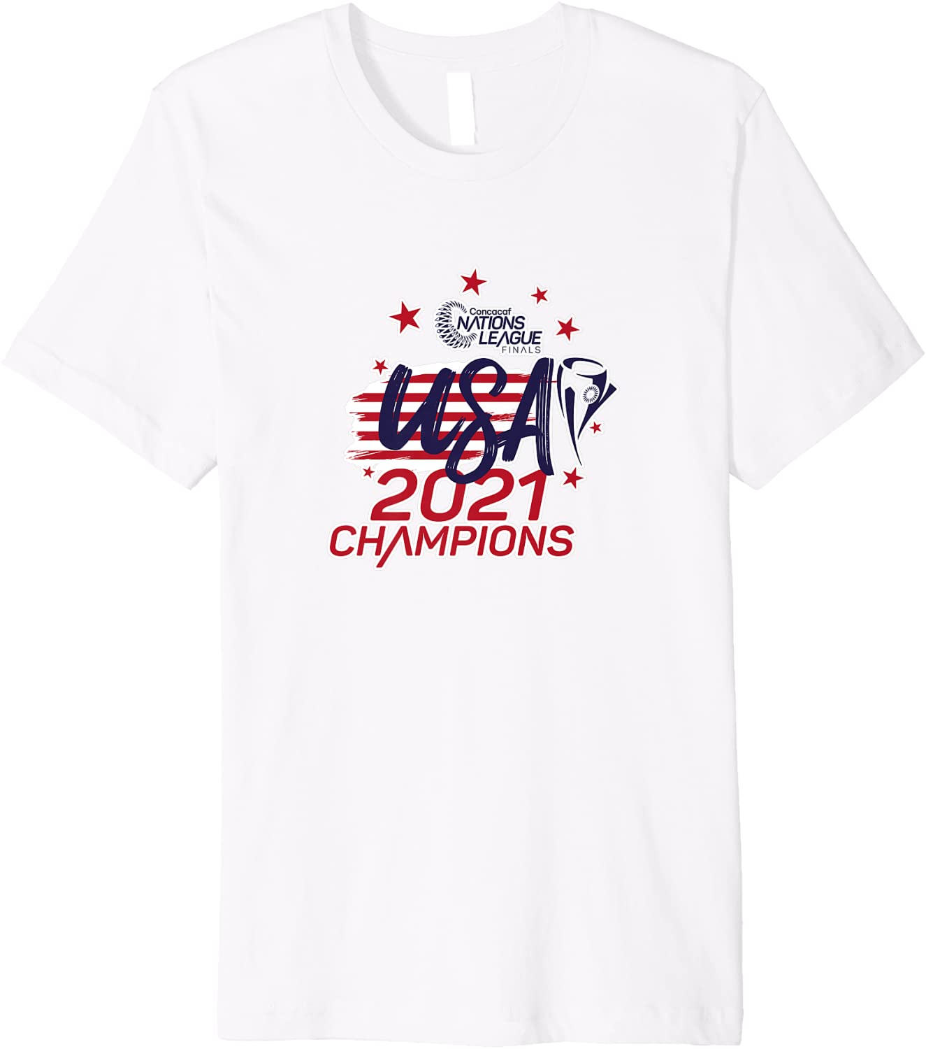 Nations League USA 2021 Champions Premium T-Shirt