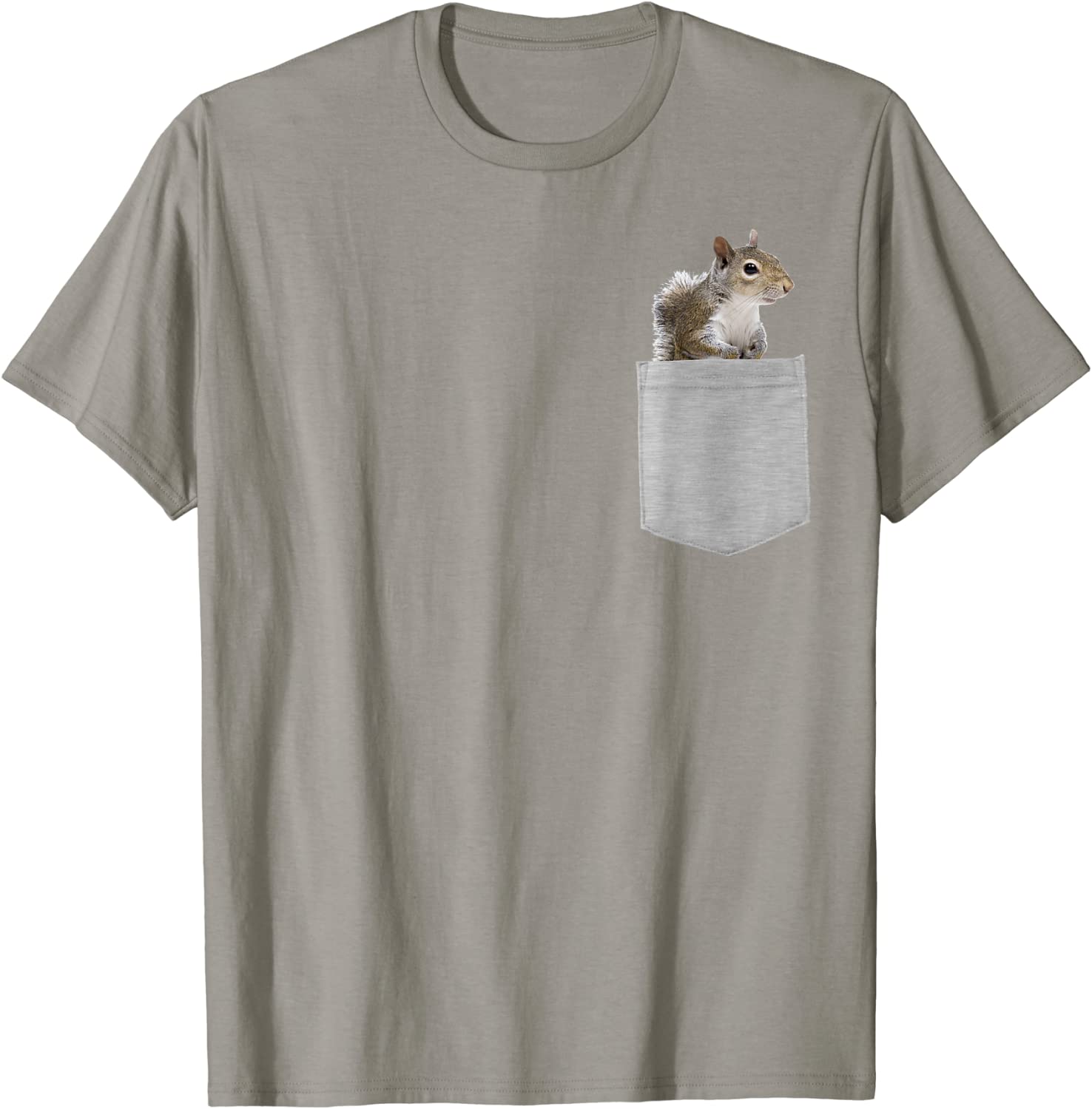 Animal in Your Pocket American gray squirrel T-Shirt