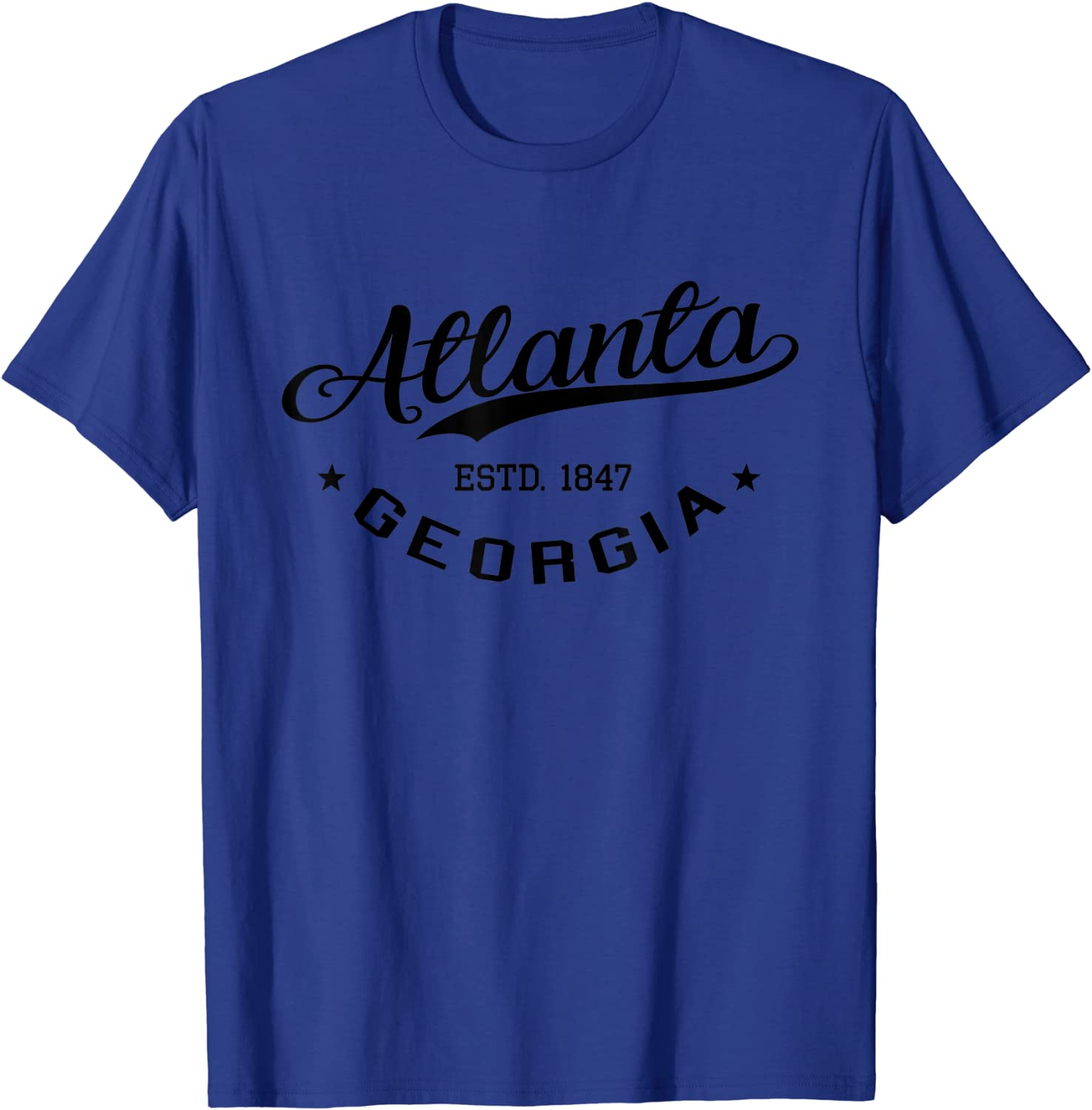 Atlanta Georgia Sports Old Retro Vintage ATL Hometown Gift T-Shirt