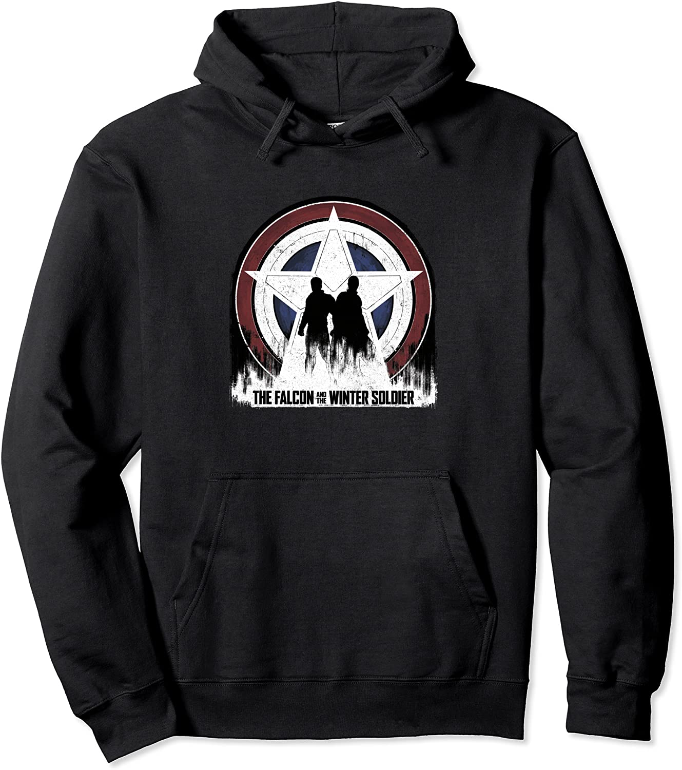 Marvel The Falcon And The Winter Soldier Duo Logo Pullover Hoodie