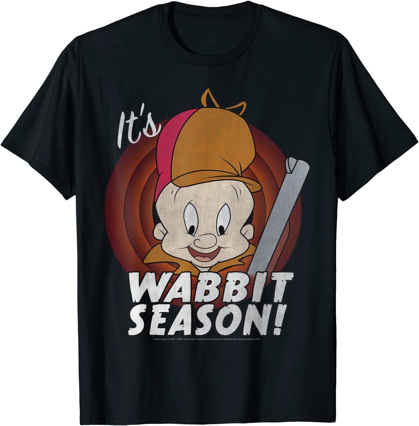 Looney Tunes Elmer Fudd Its Wabbit Season T-Shirt