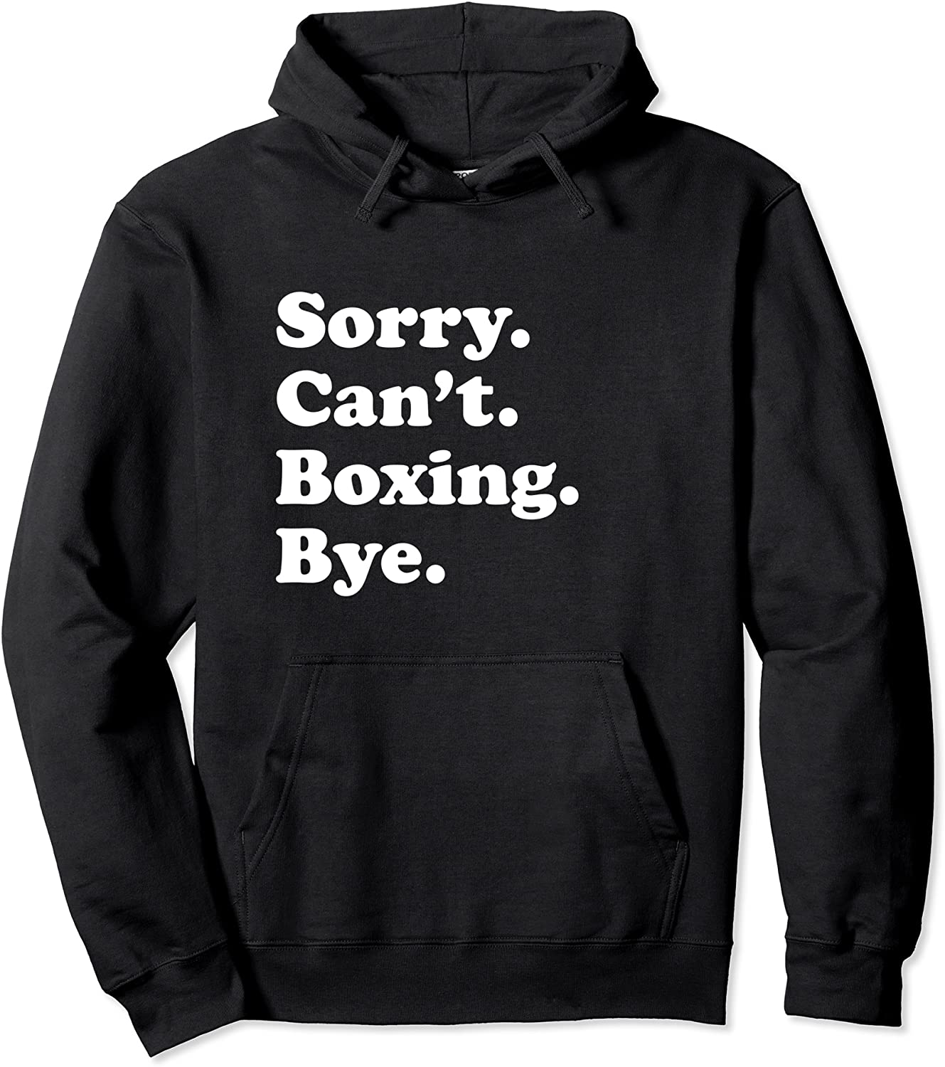 Men Women Boys or Girls Funny Boxing Pullover Hoodie