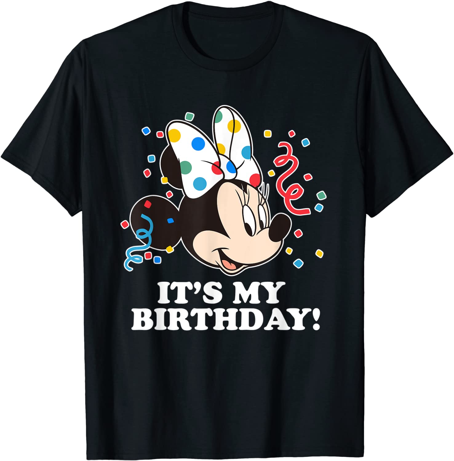 Disney Minnie Mouse Its My Birthday T-Shirt