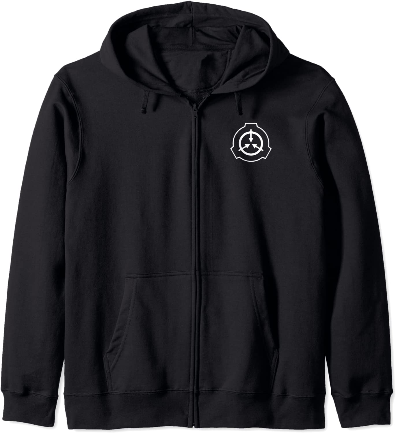 SCP Foundation Logo Front and Back Print Hoodie