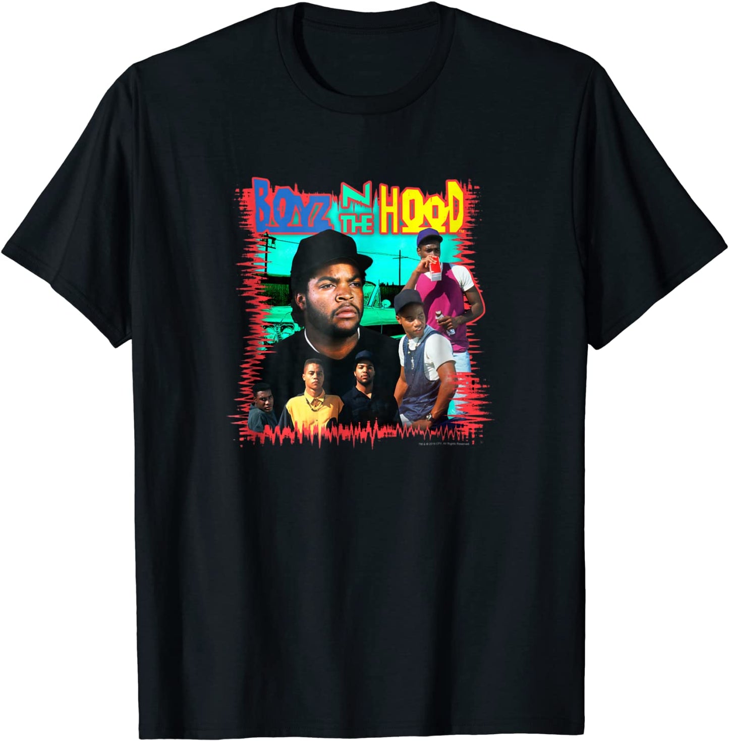 Boyz N the Hood Vintage Poster Style T-shirt