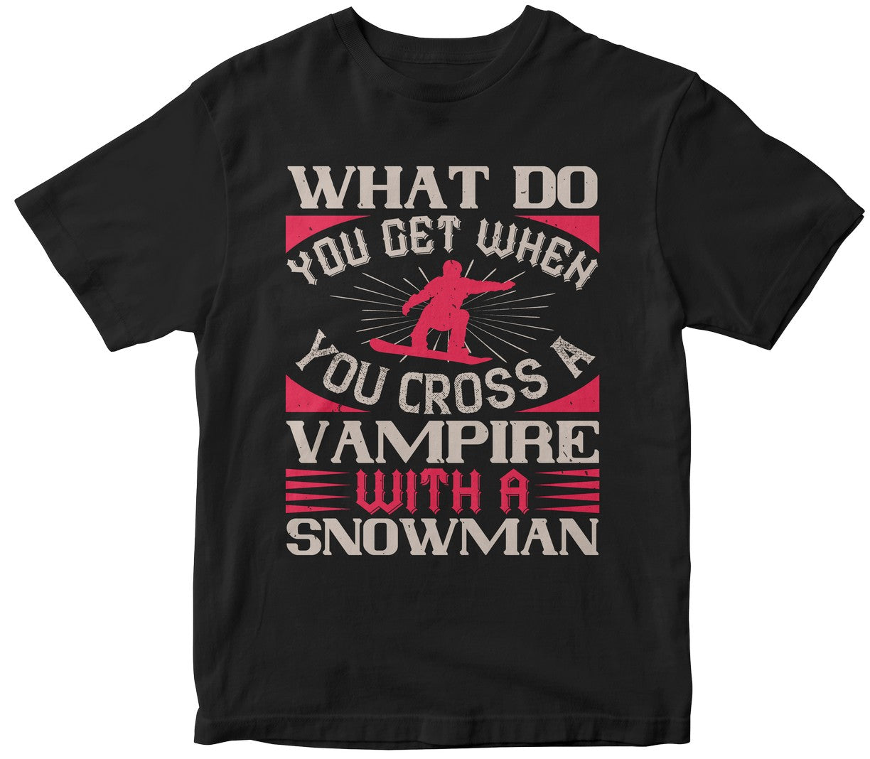 What Do You Get When You Cross A Vampire With A Snowman