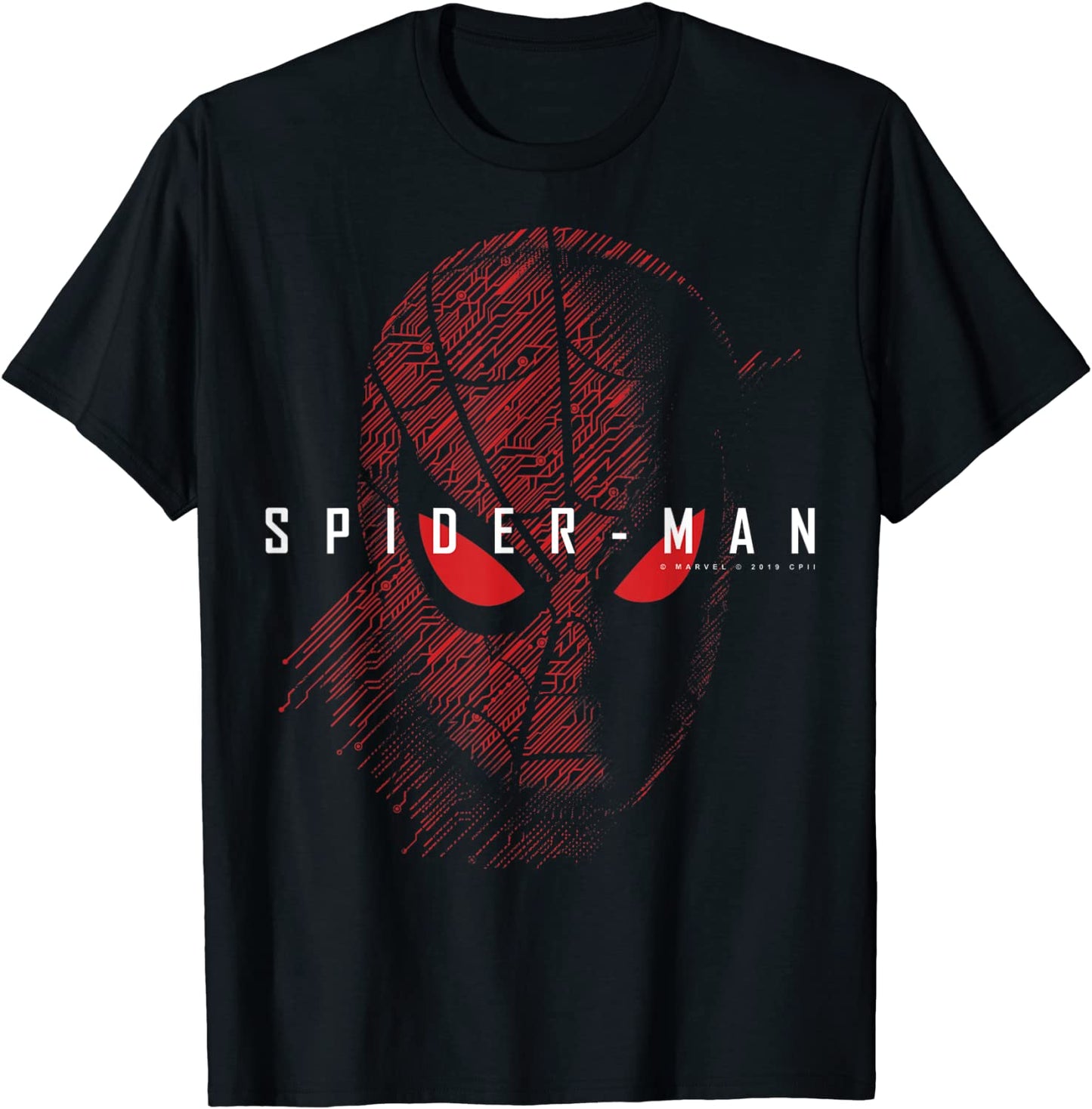 Marvel Spider-Man far from Home Tech Spider-Man Logo T-Shirt