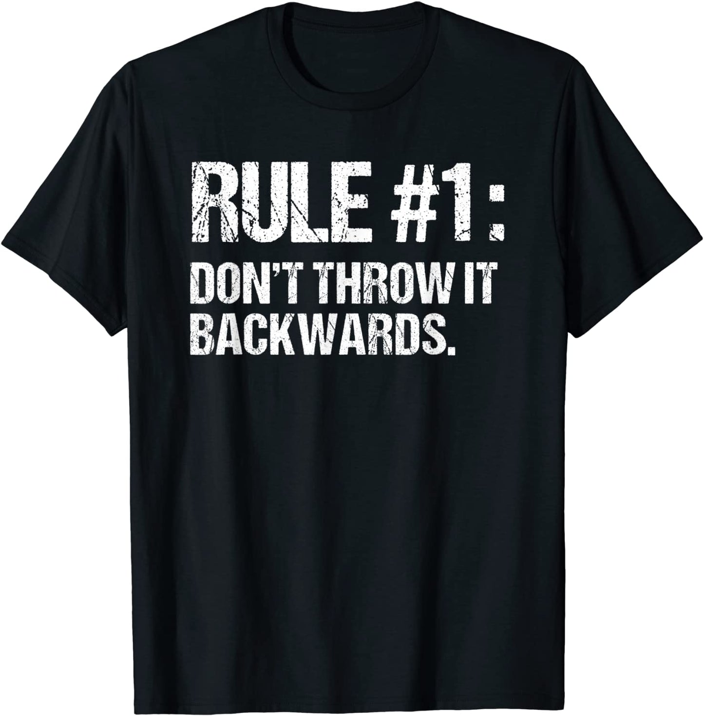 Discus Throwing Funny Rule Disc Throw Sport Field Event Gift T-Shirt