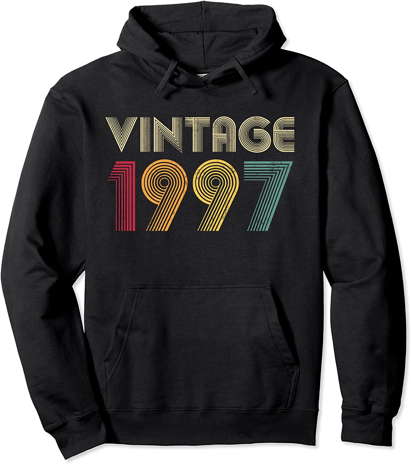 Vintage 1997 24th Birthday Retro Shirt 24 Years Old Pullover Hoodie