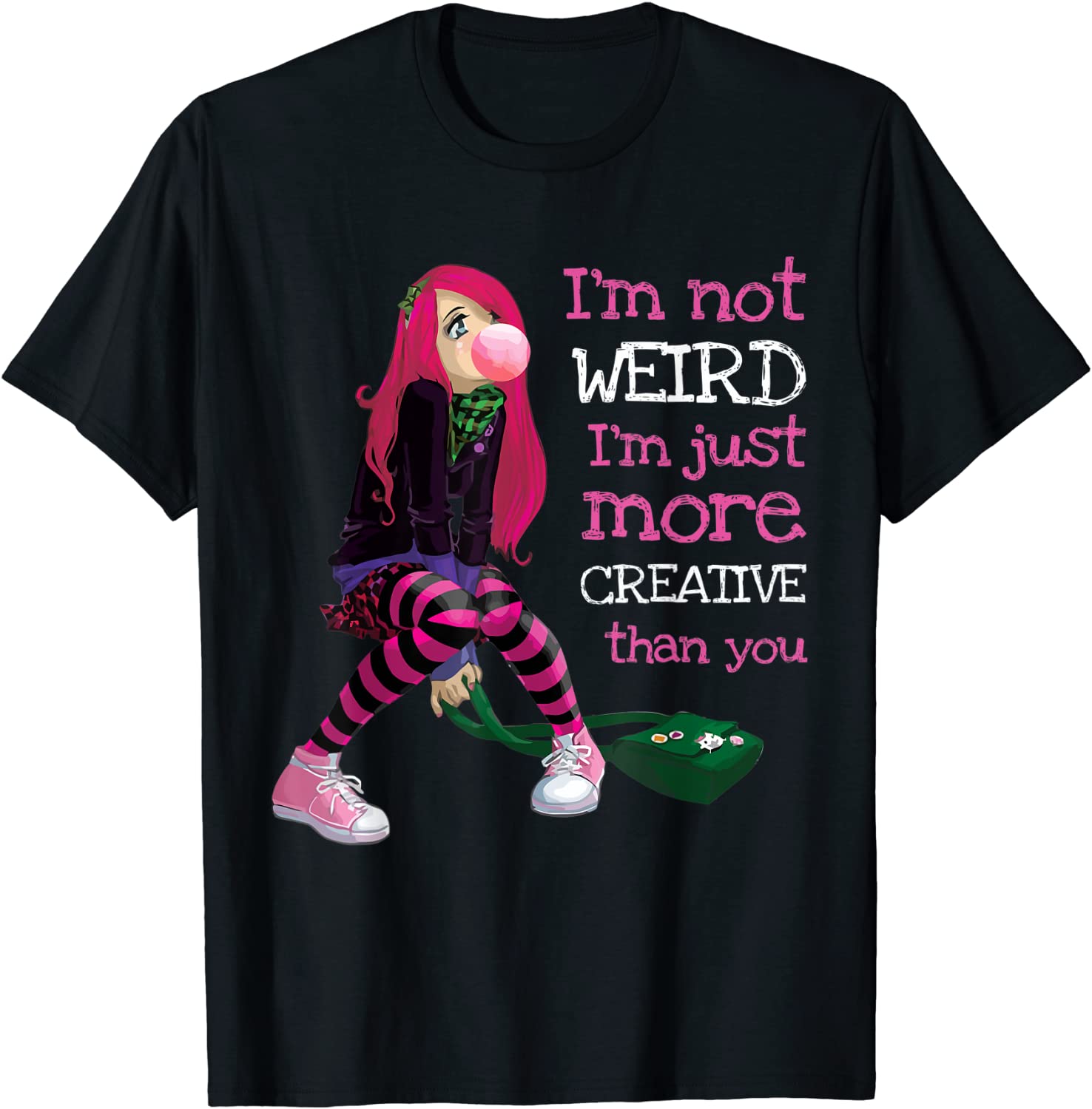 Kawaii Anime Girl Kawaii Clothes Anime Clothing Goth Girl T-Shirt