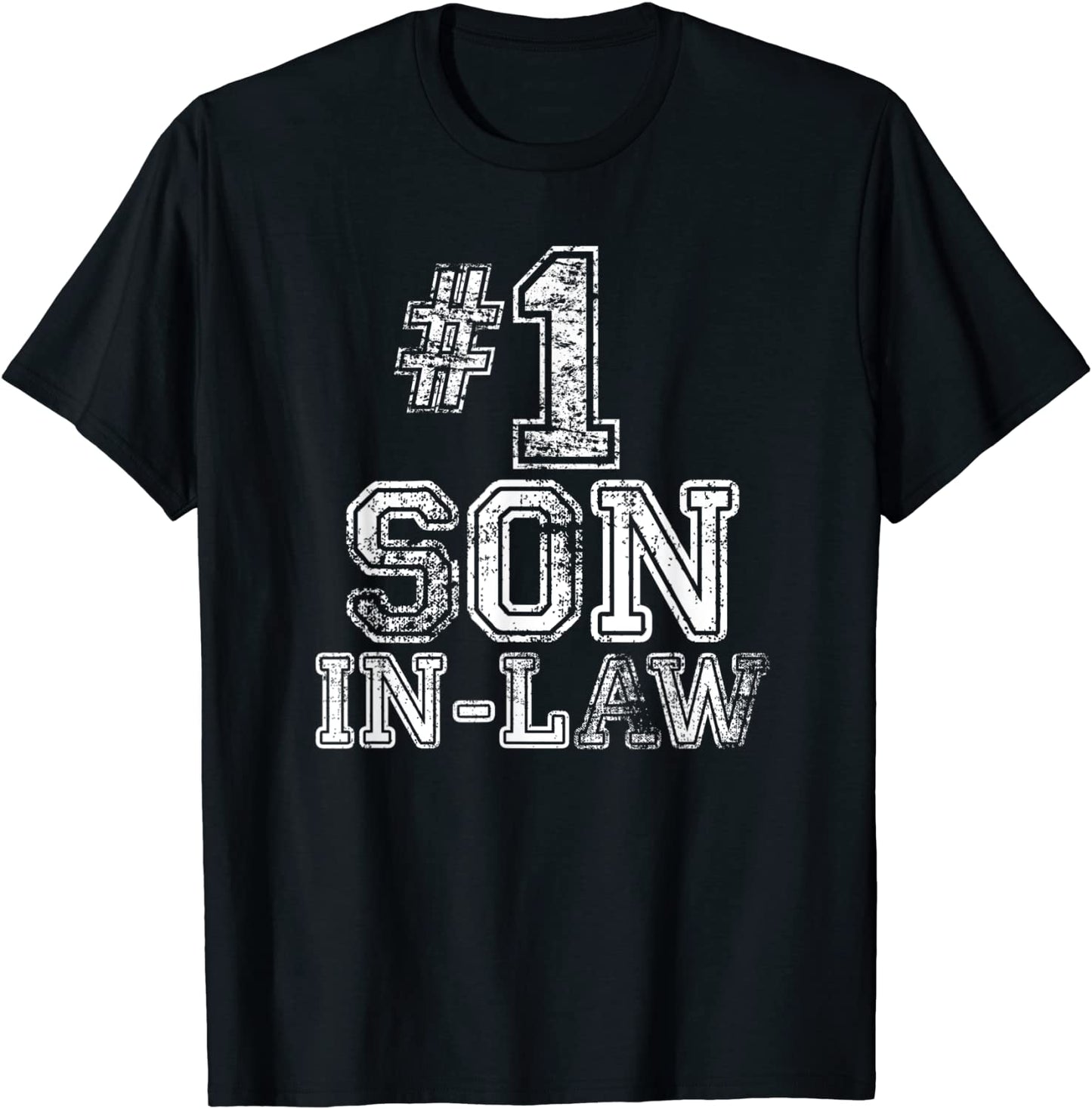 1 Son in Law - Number One Sports Gift T-Shirt