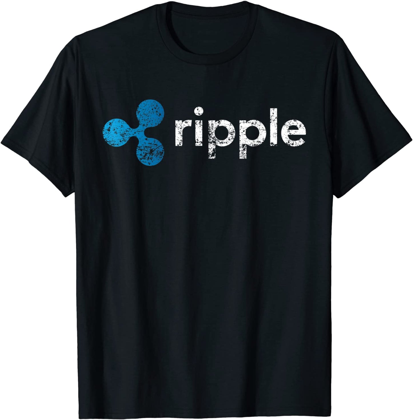 Ripple Logo Crypto XRP Coin Hodler Fan T-Shirt